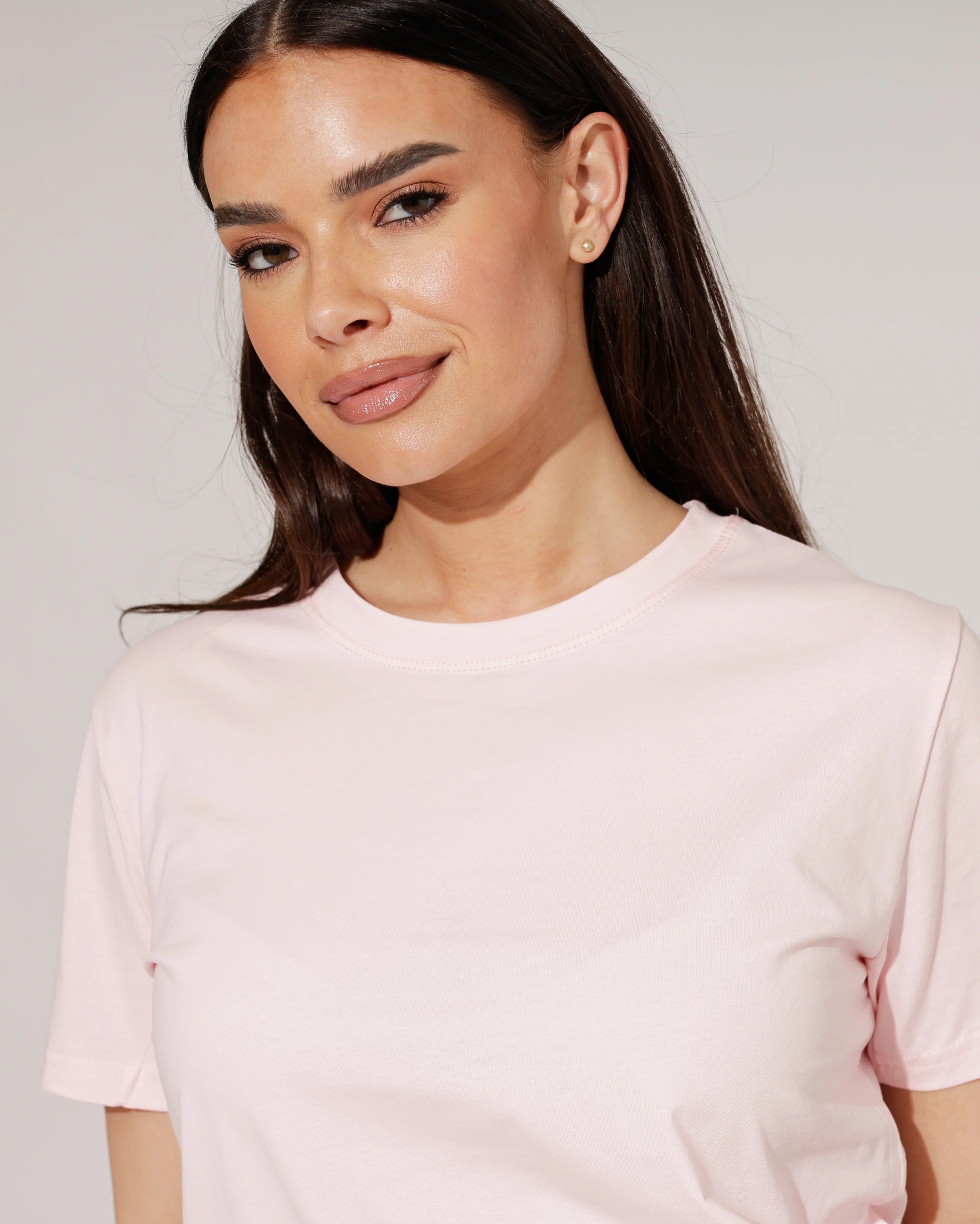 Basic T-shirt Claartje Roze - Image 3