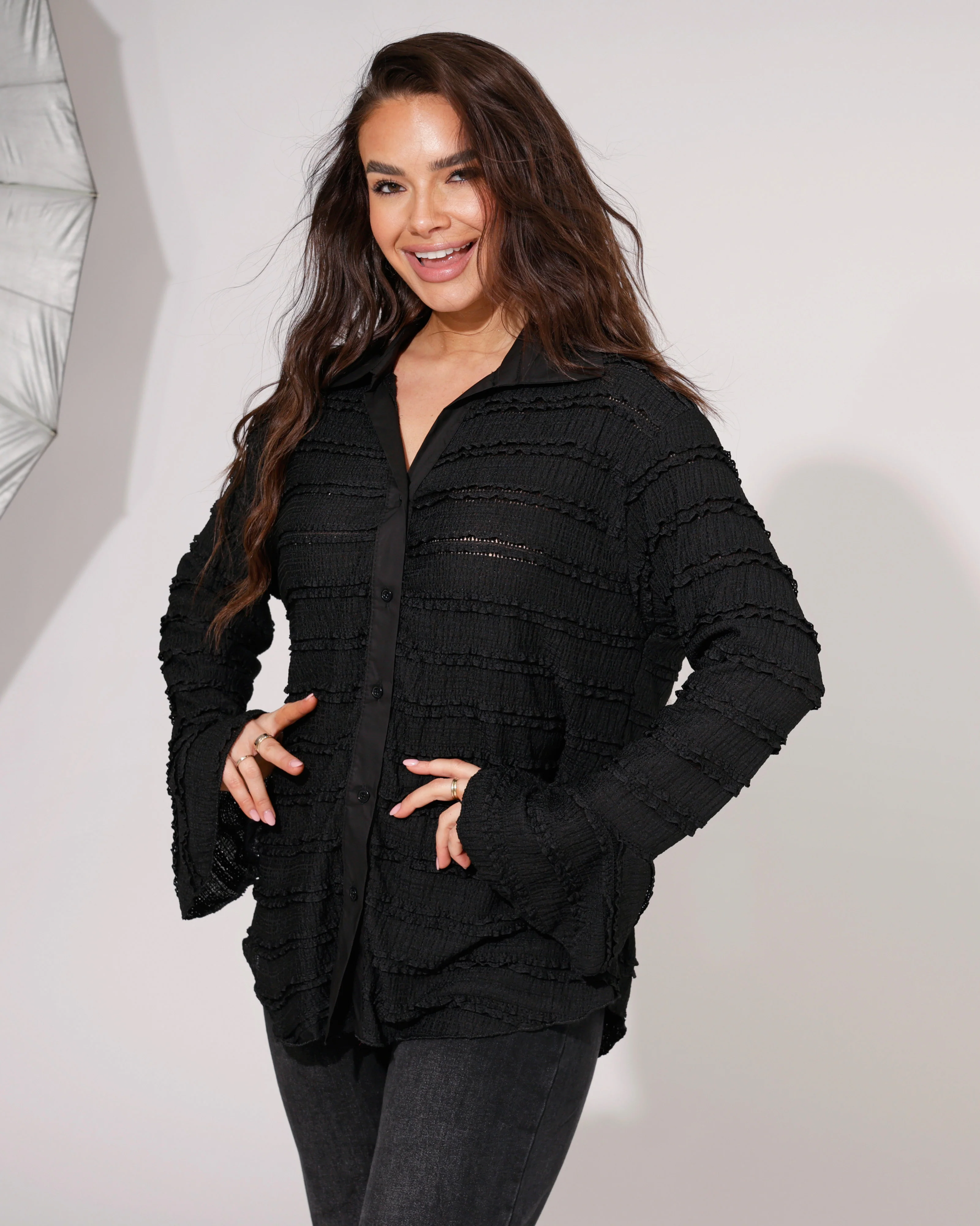 Blouse Selly Zwart - Image 2