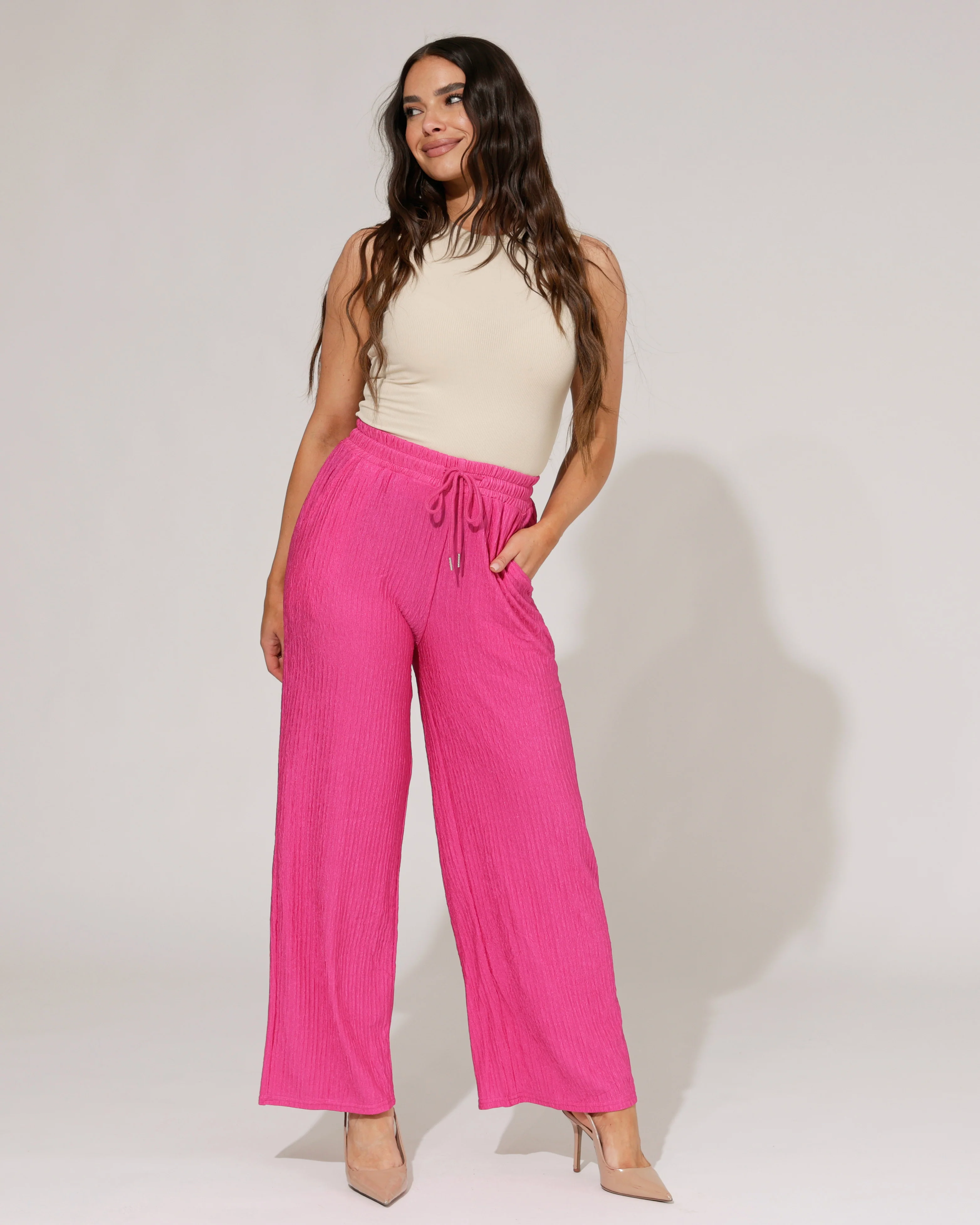Broek Kimmie Fuchsia
