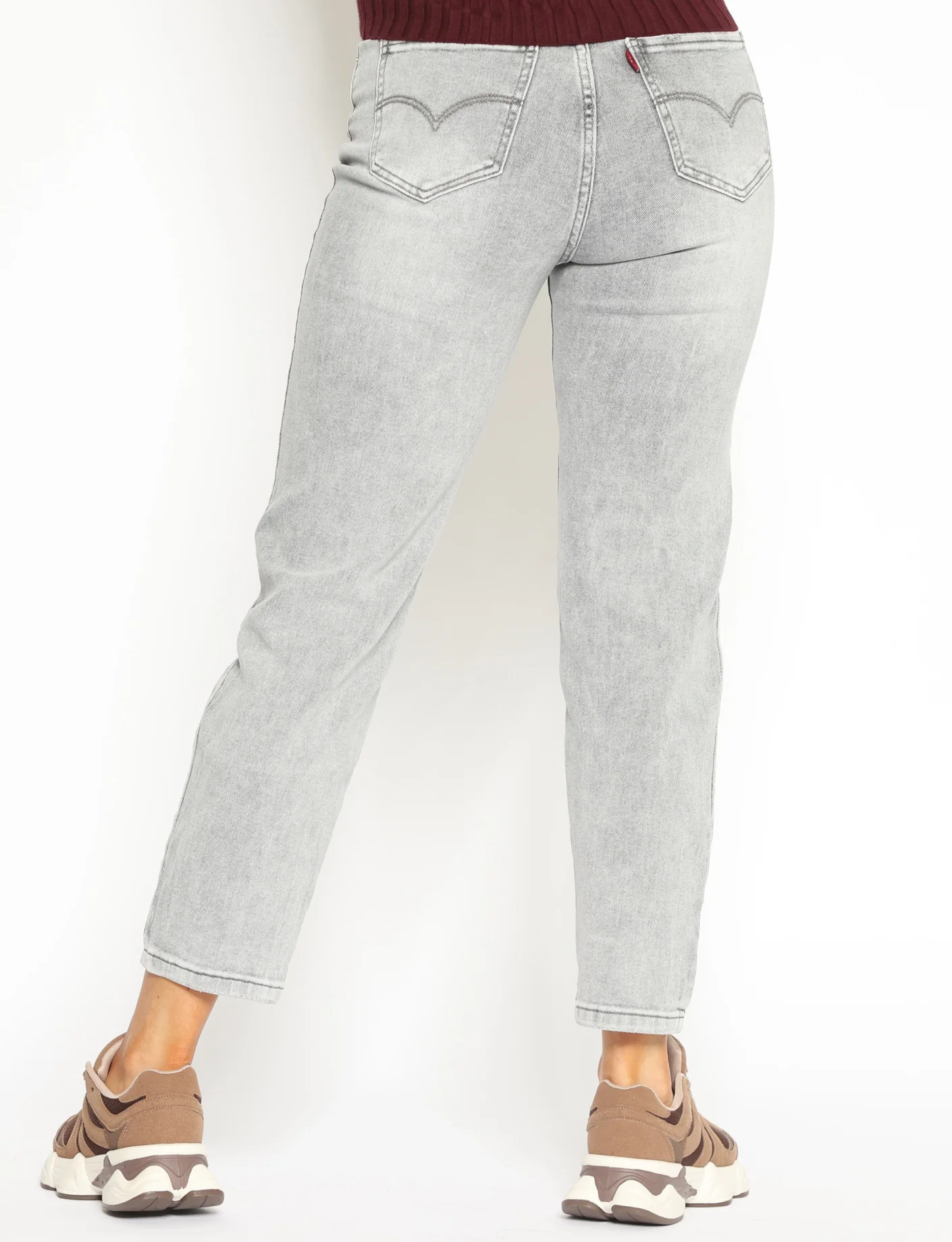 Denim Style | Mom jeans Mara Grijs - Image 3