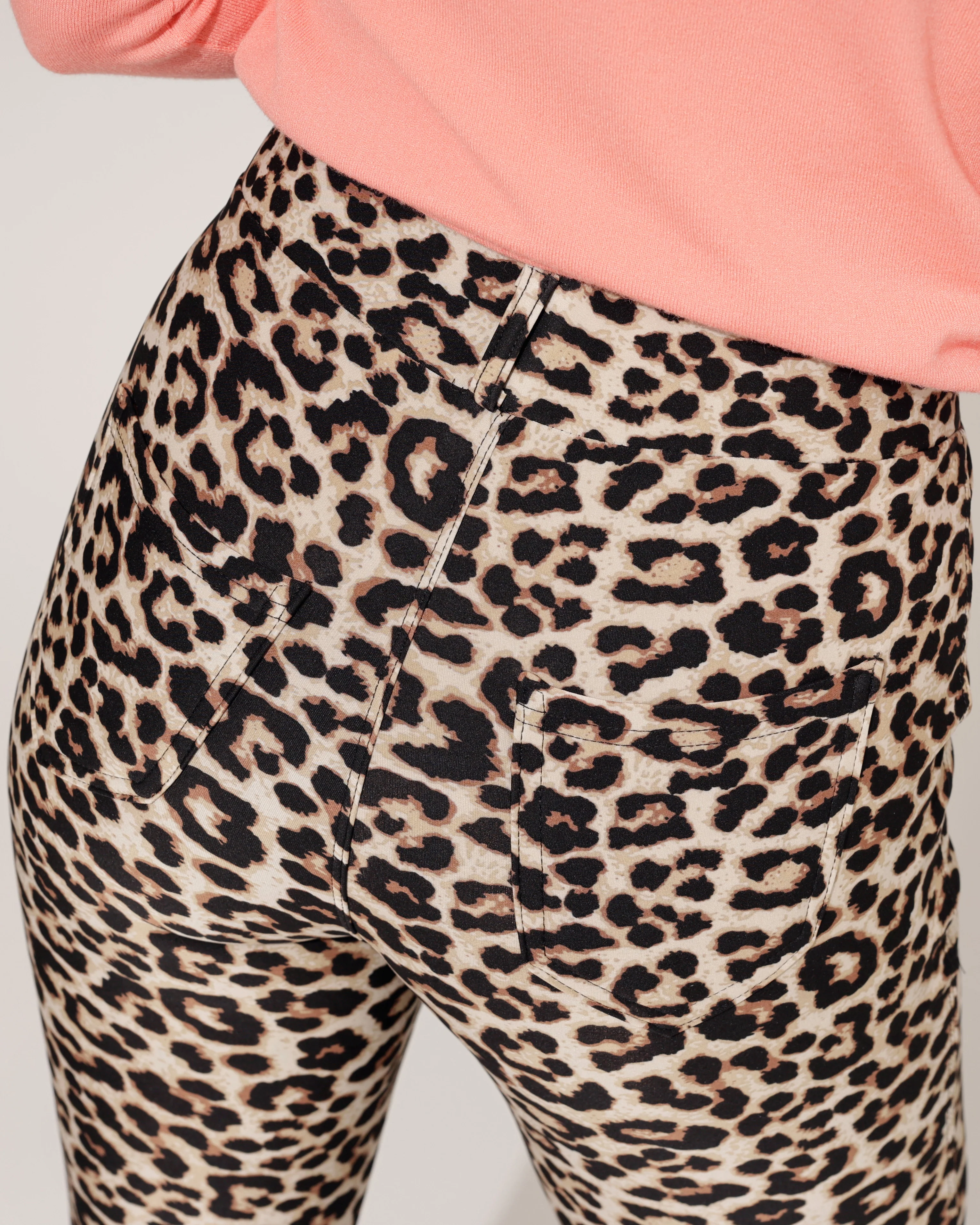 Flared broek Nora Panter Zwart - Image 3