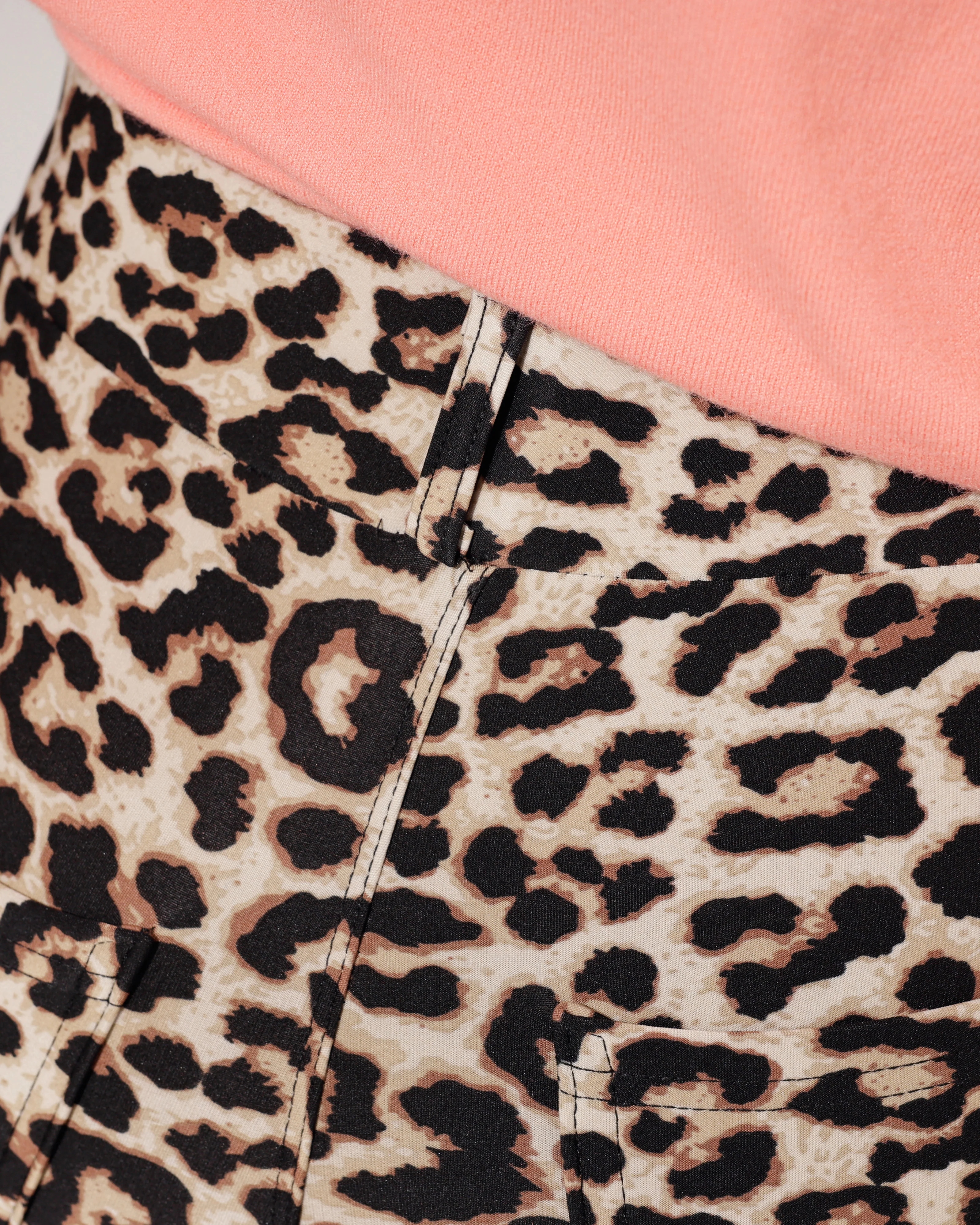 Flared broek Nora Panter Zwart - Image 4
