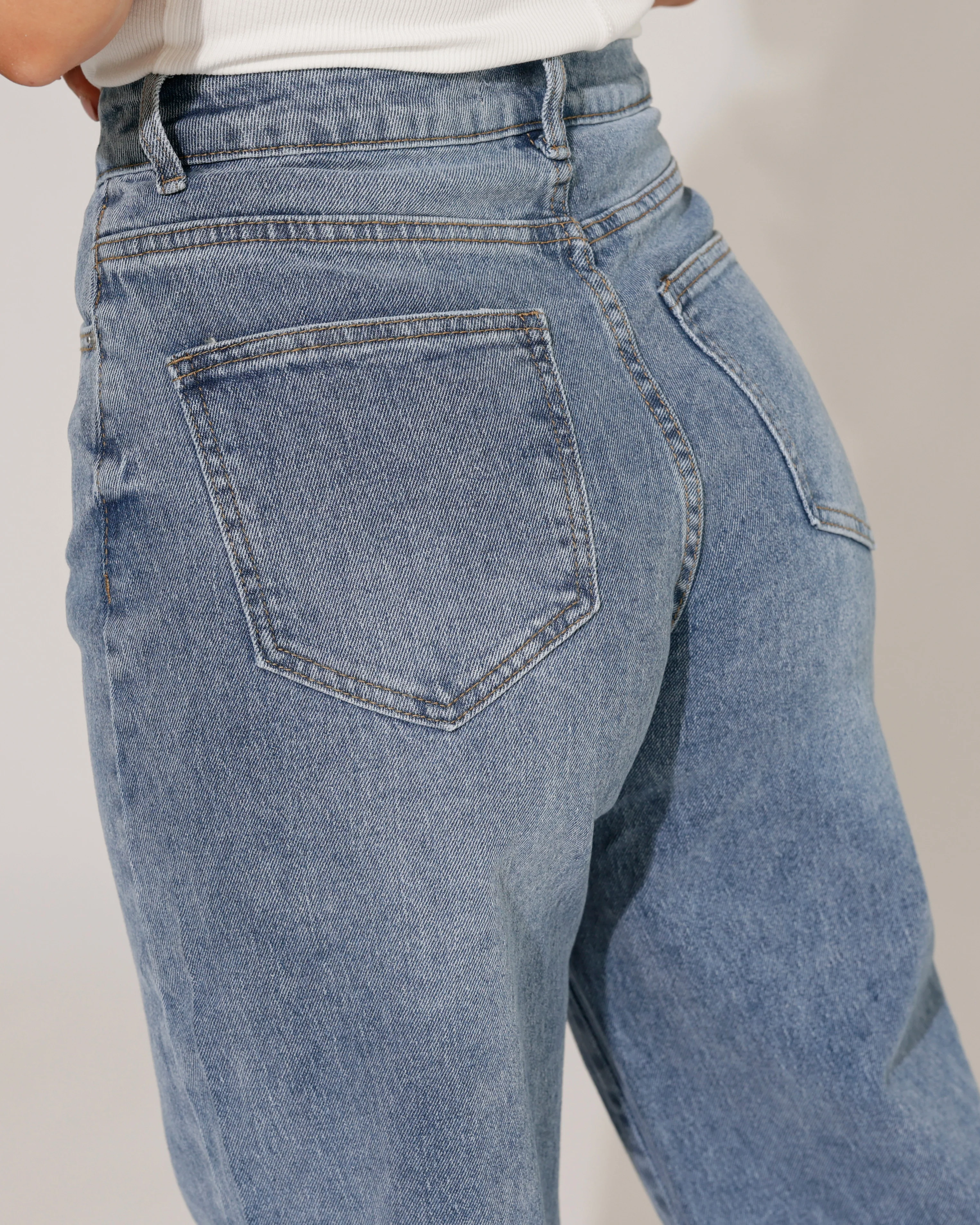 Folyrose | Barrel jeans Rosin Blauw - Image 3