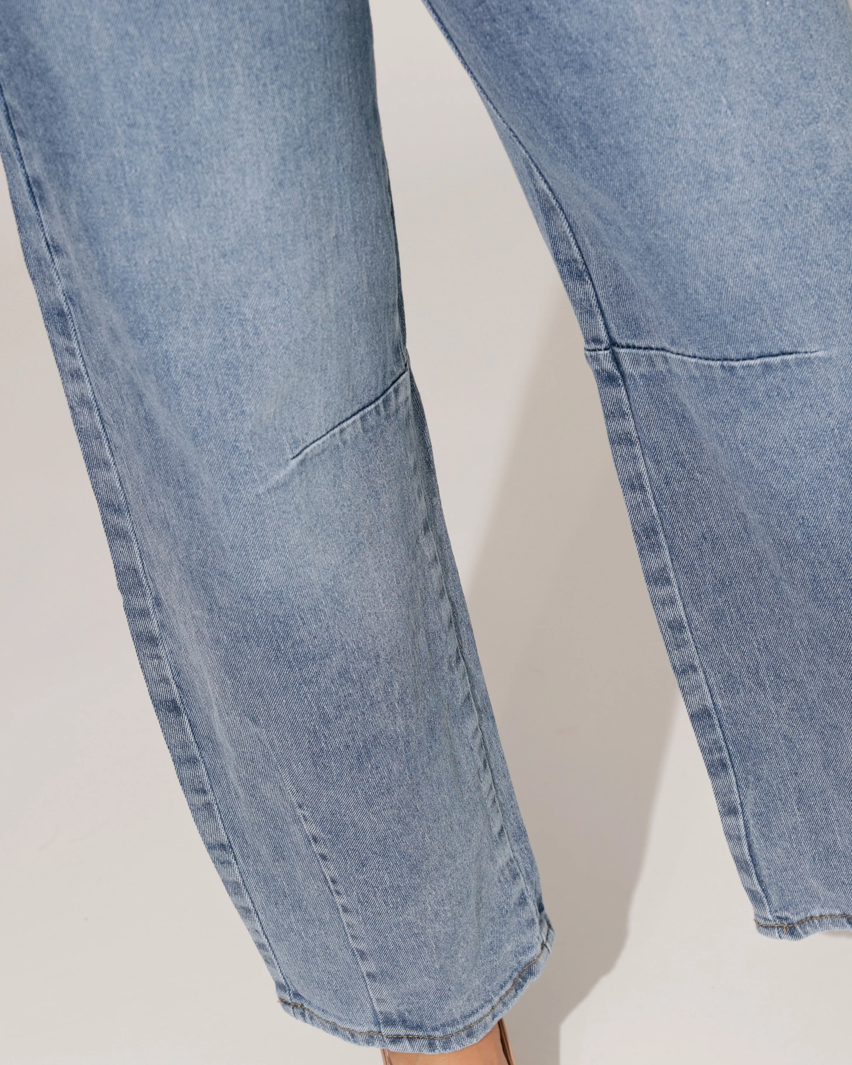 Folyrose | Barrel jeans Rosin Blauw - Image 4