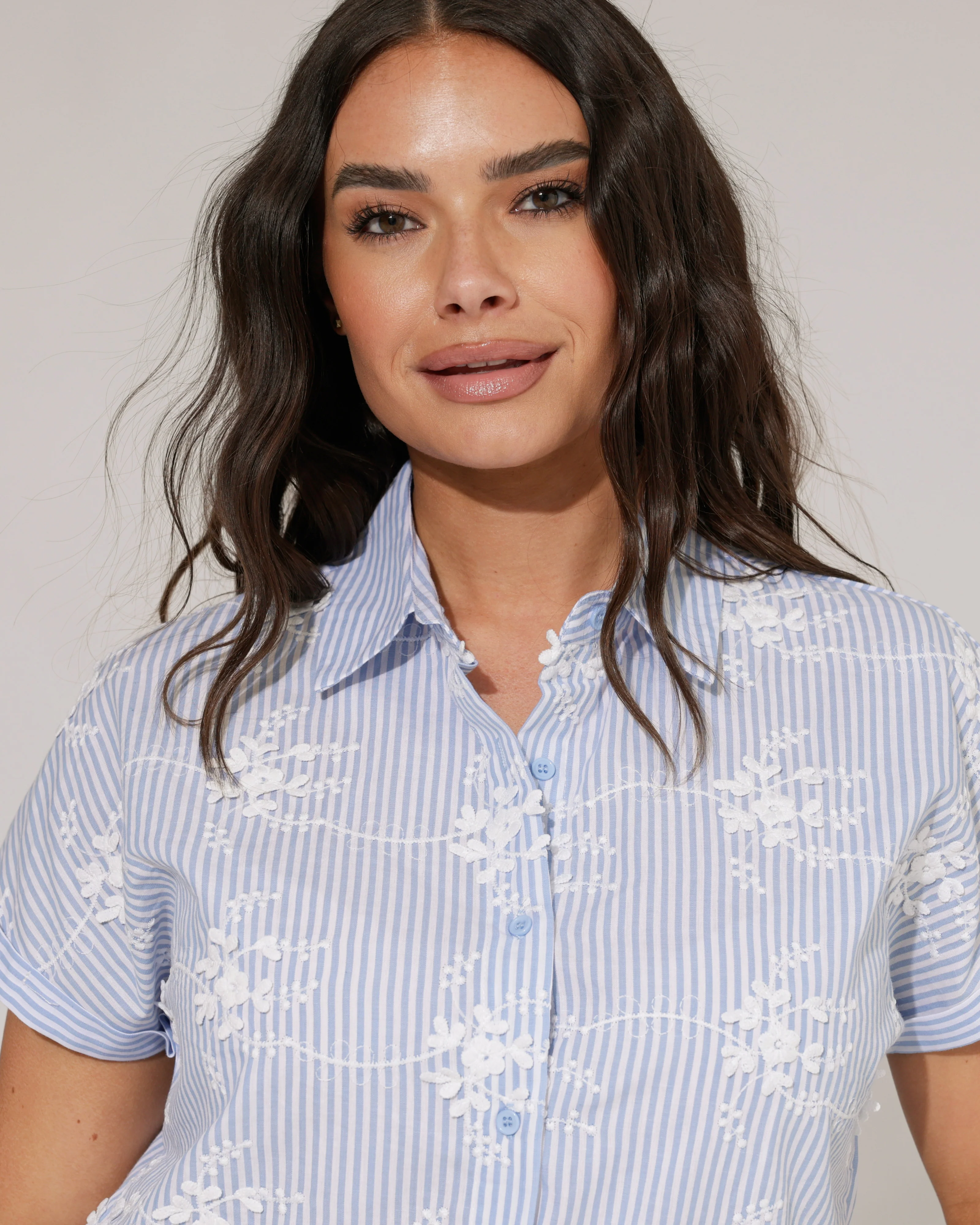 Gestreepte blouse Lizzy Blauw - Image 3