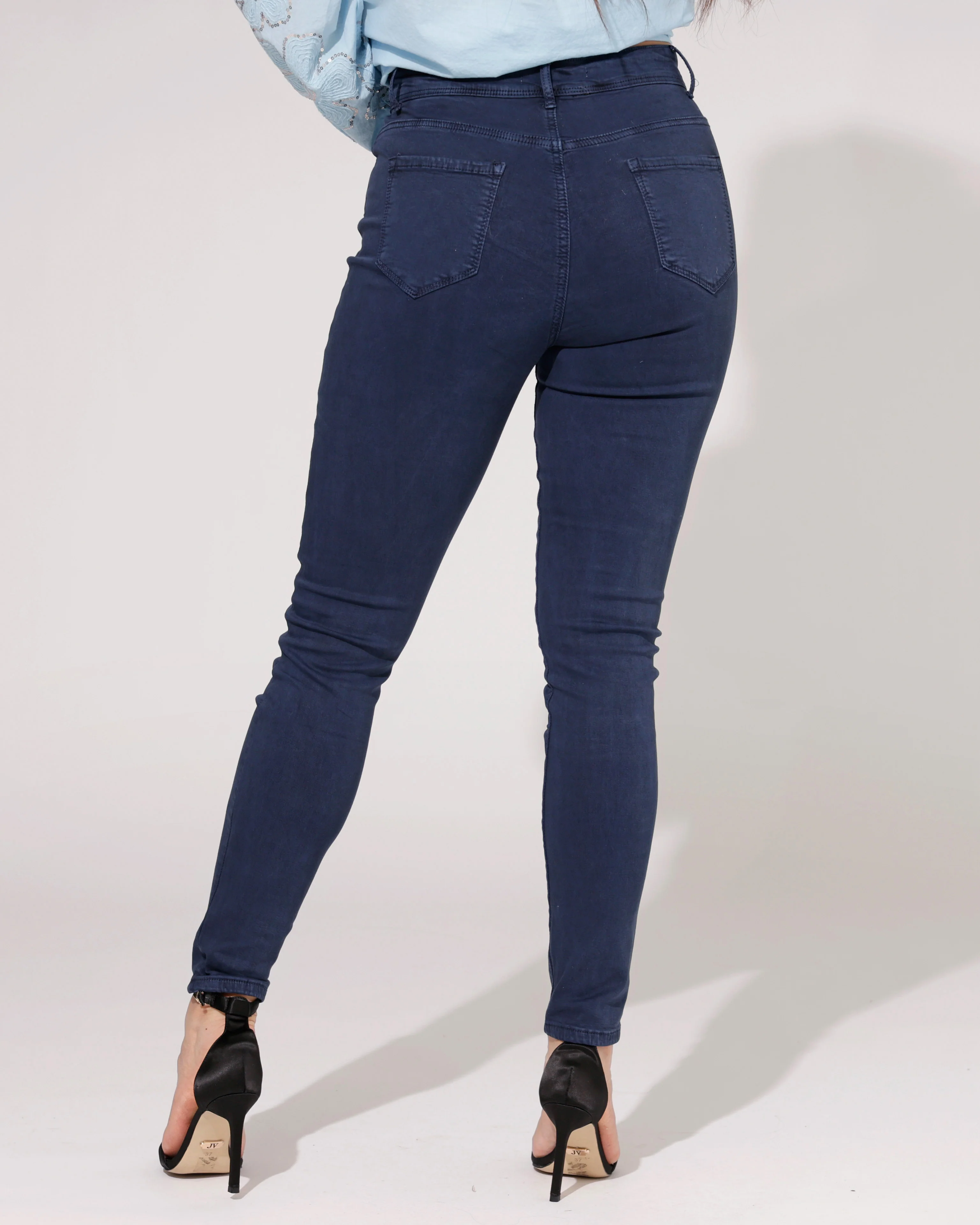 Goodies | Skinny jeans Lou-20 Blauw - Image 4