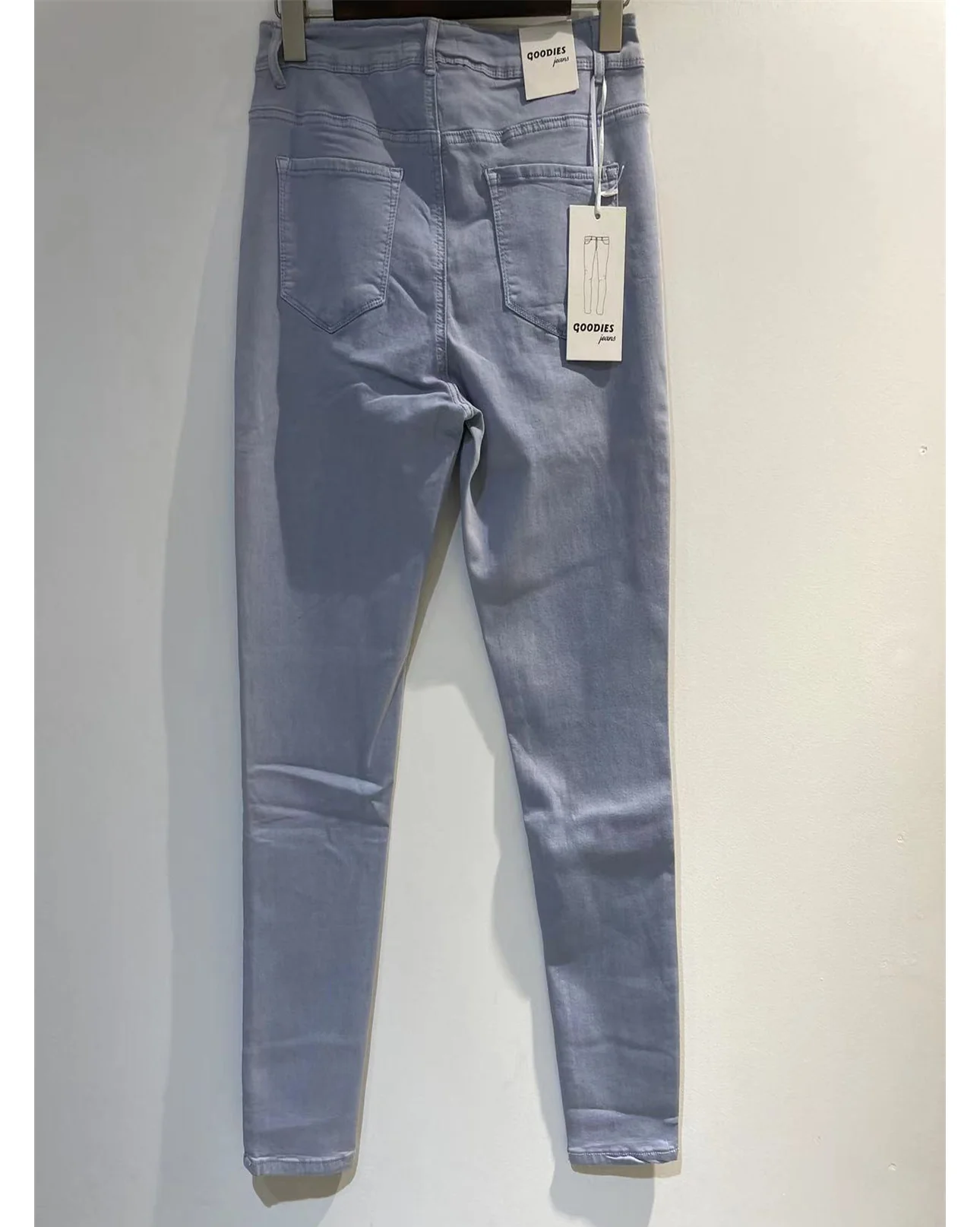 Goodies | Skinny jeans Lou-8 Lichtblauw - Image 2