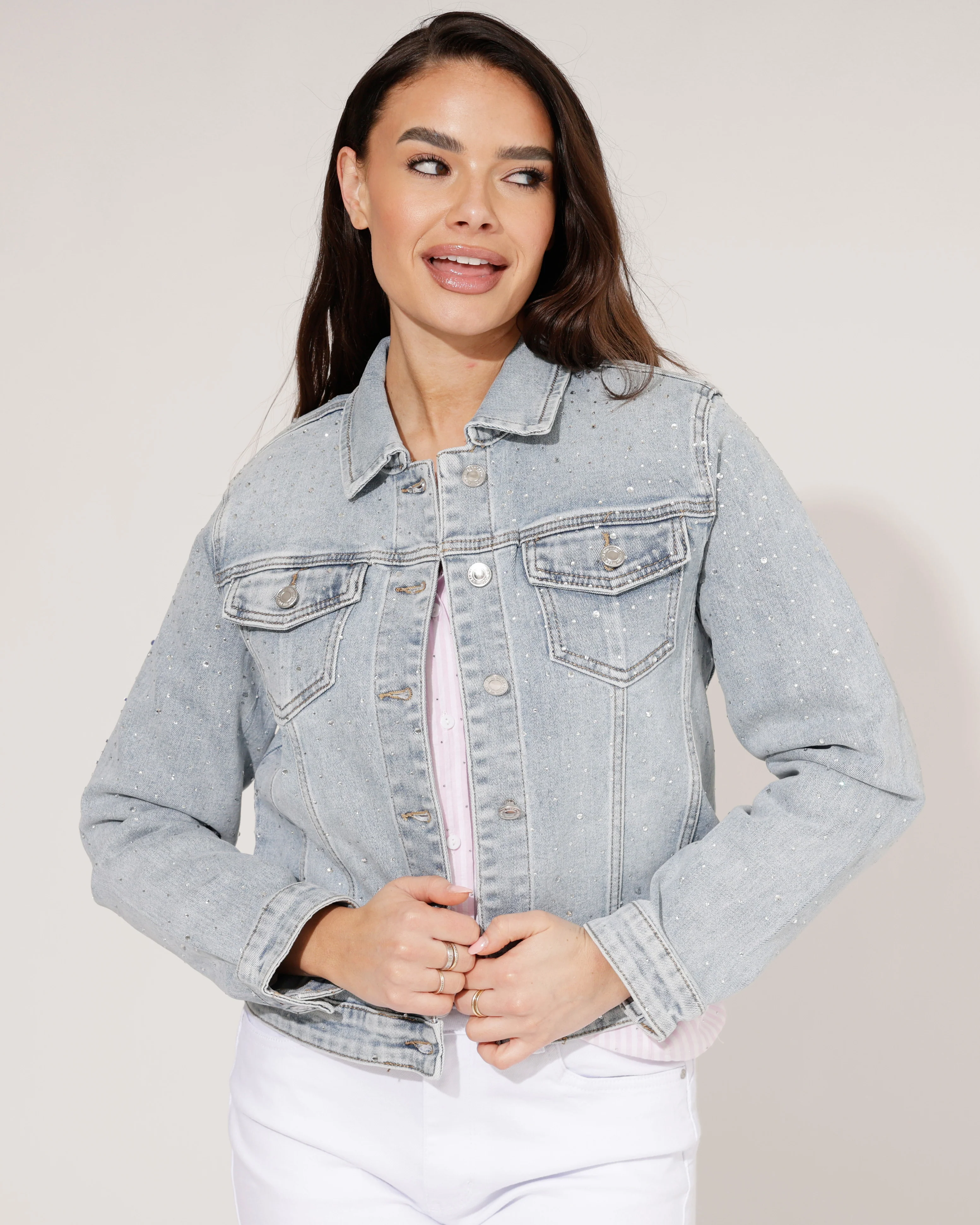 Goodies | Spijkerjacket Gina Blauw