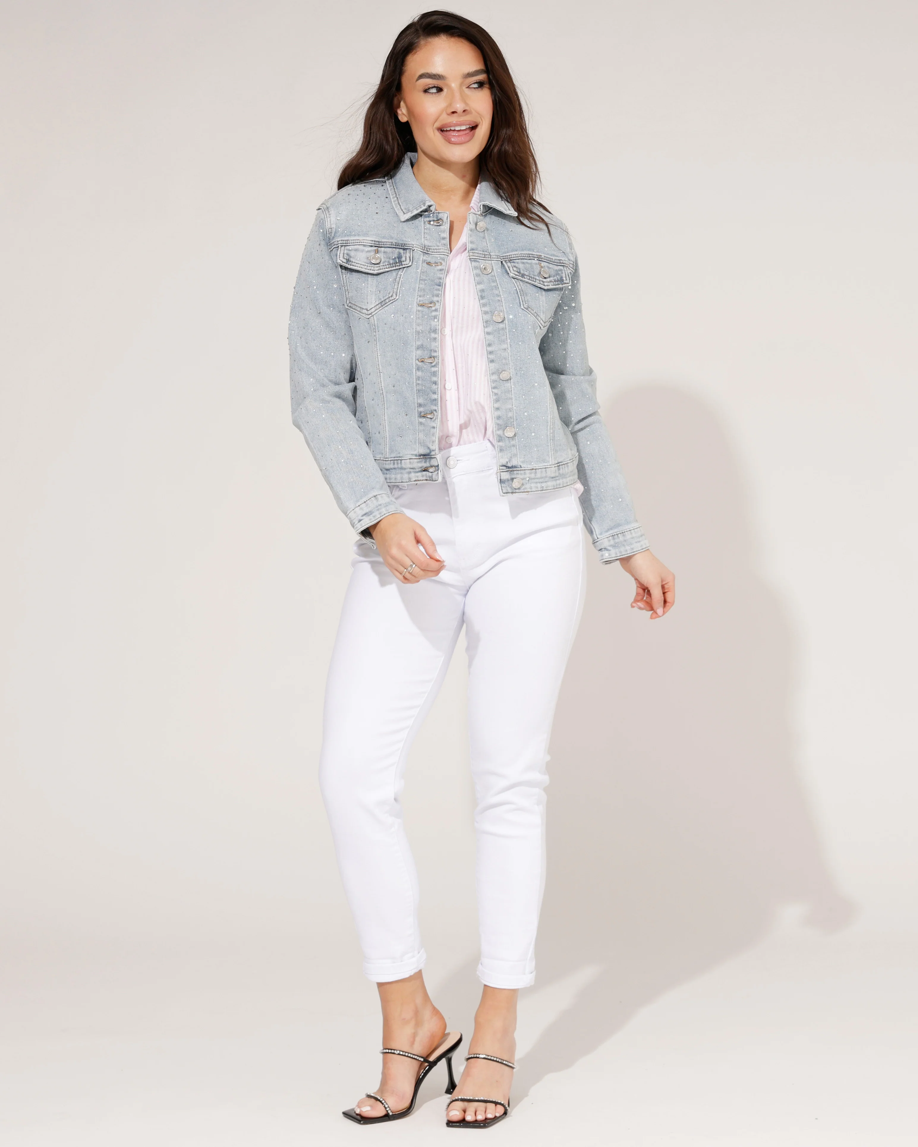 Goodies | Spijkerjacket Gina Blauw - Image 3