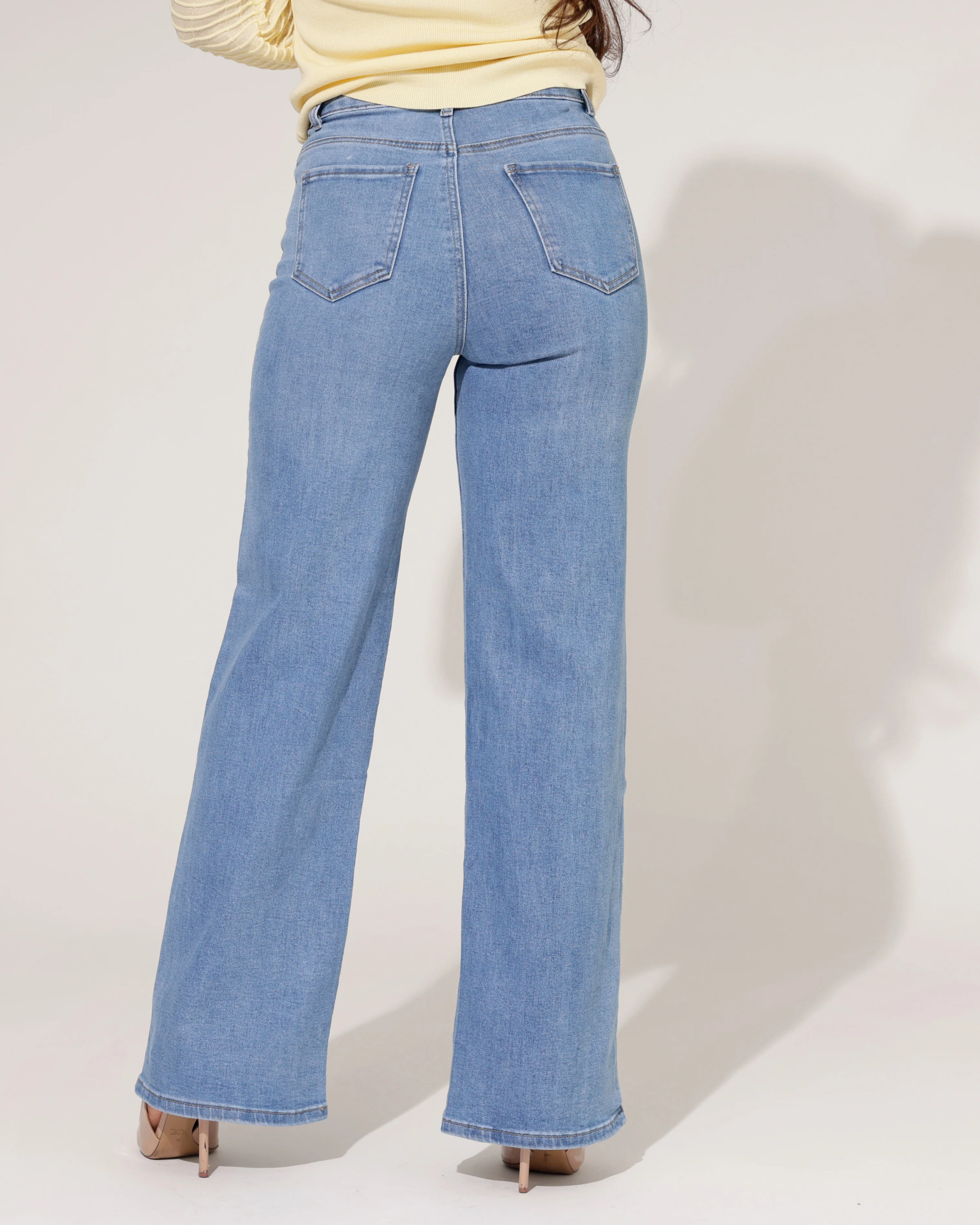 Goodies | Wide leg jeans Jenn Lichtblauw - Image 2