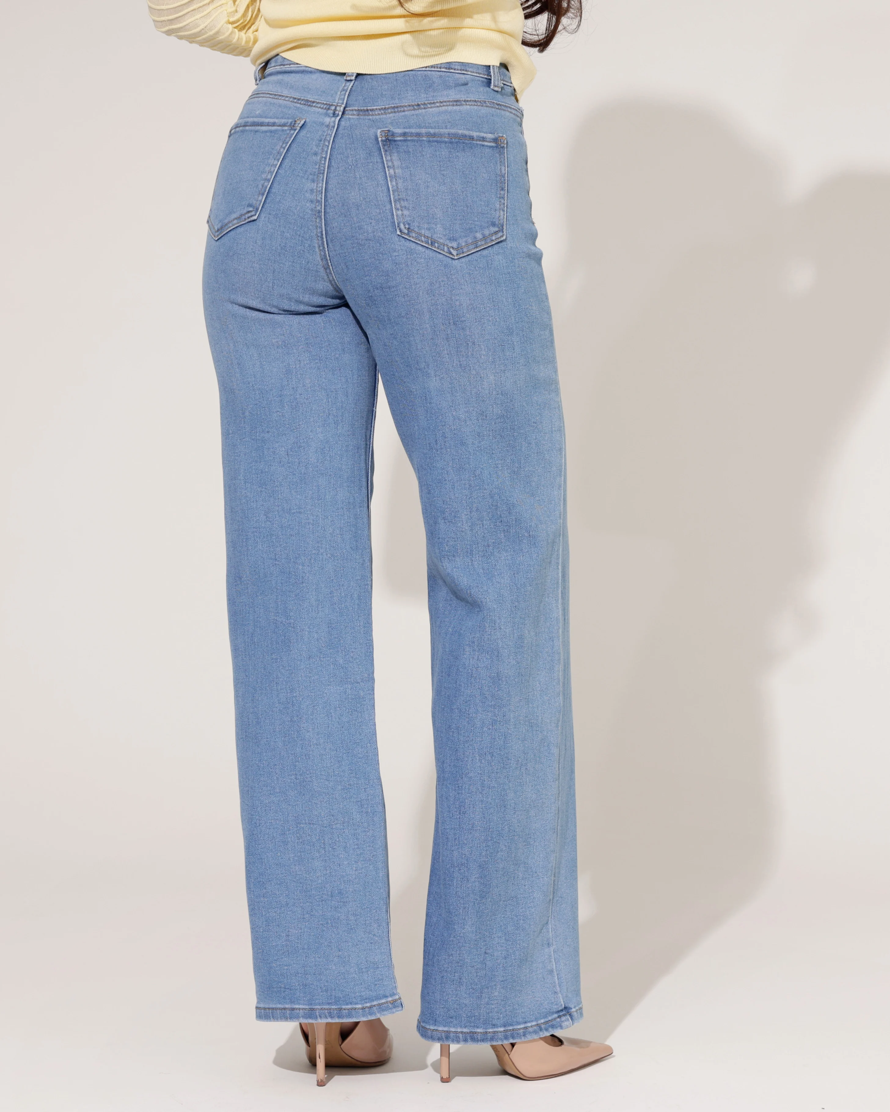 Goodies | Wide leg jeans Jenn Lichtblauw - Image 6
