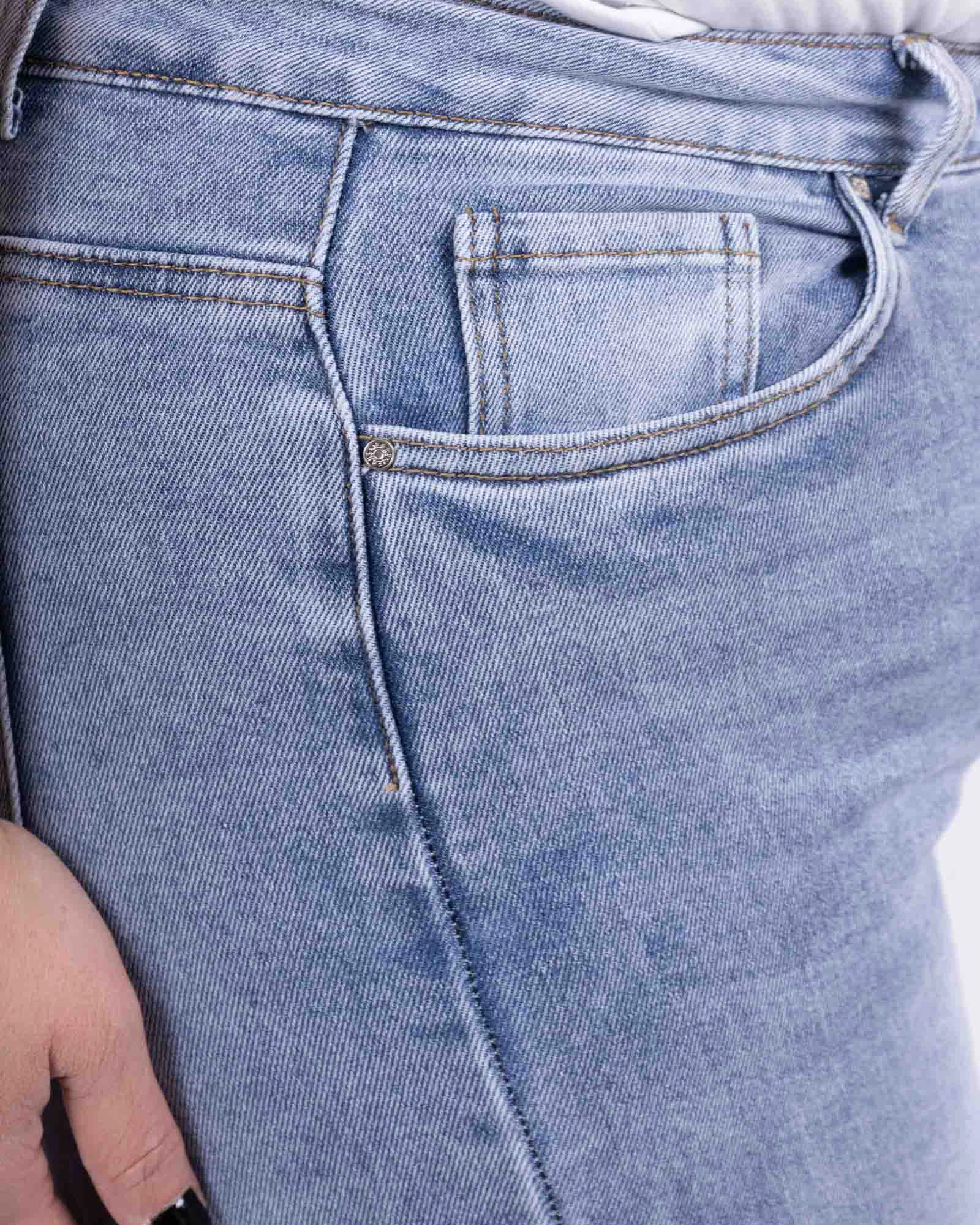 Goodies | Wide leg jeans Sienna Blauw - Image 8