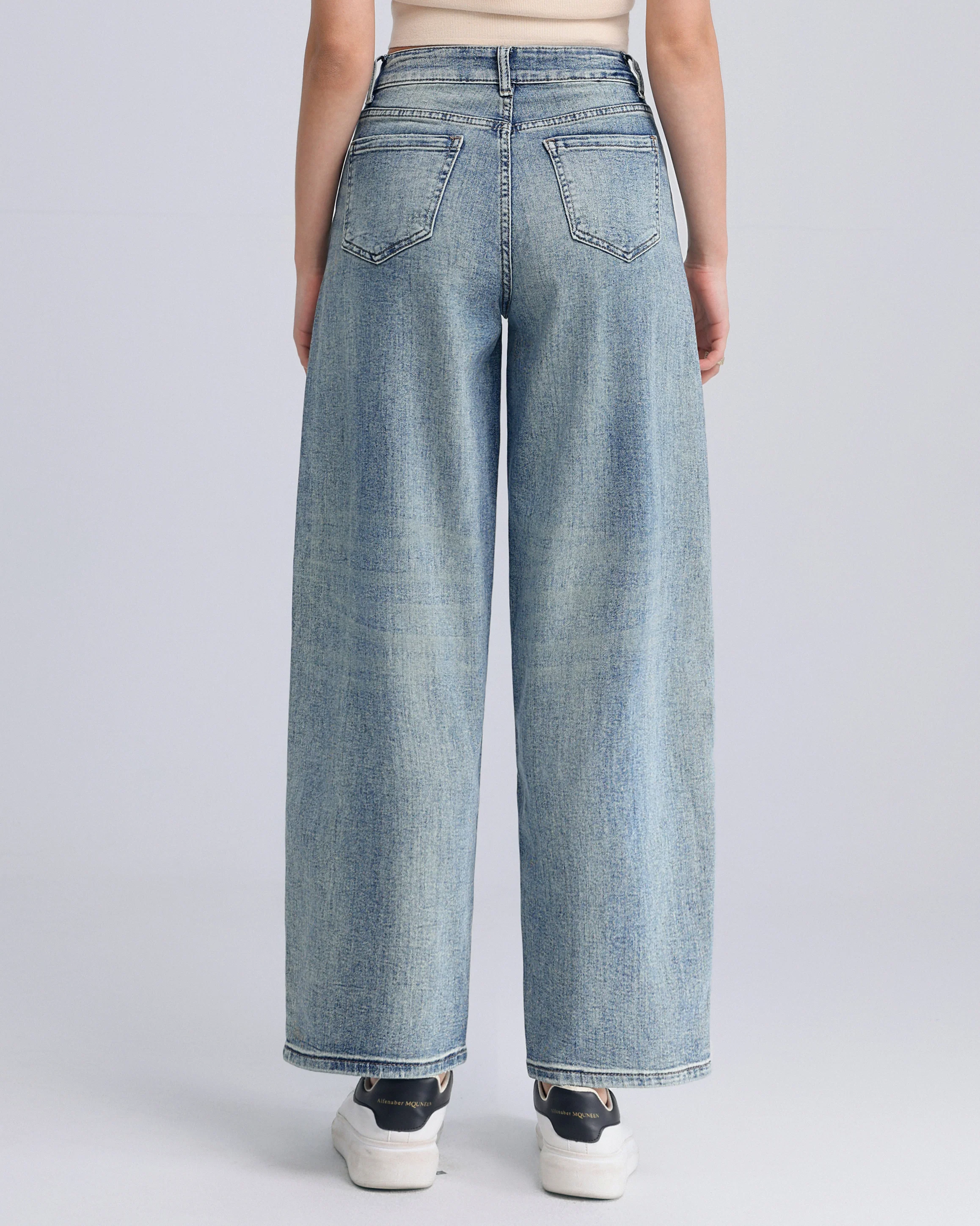 Hello Miss | Barrel jeans Noe Blauw - Image 3