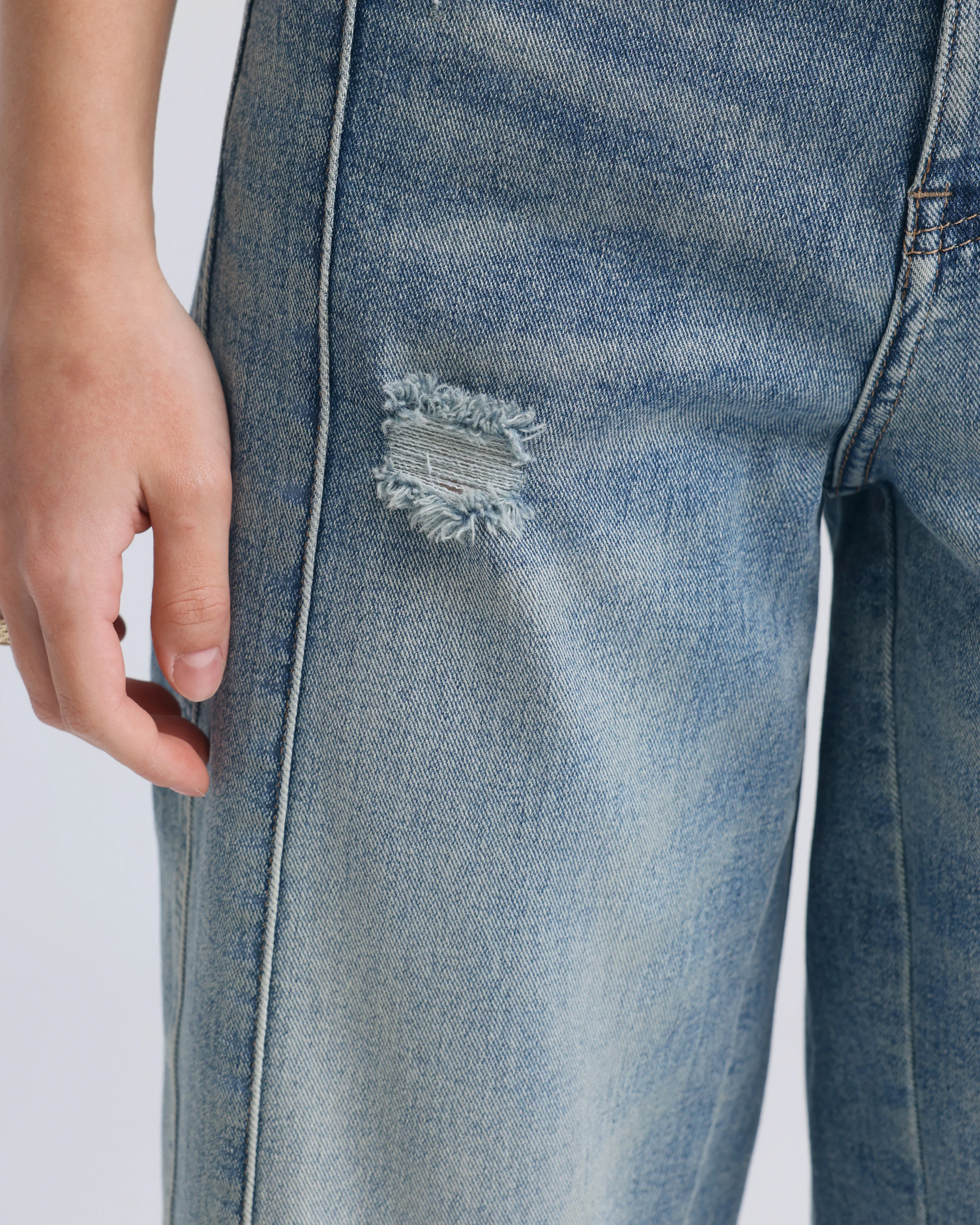 Hello Miss | Barrel jeans Noe Blauw - Image 4