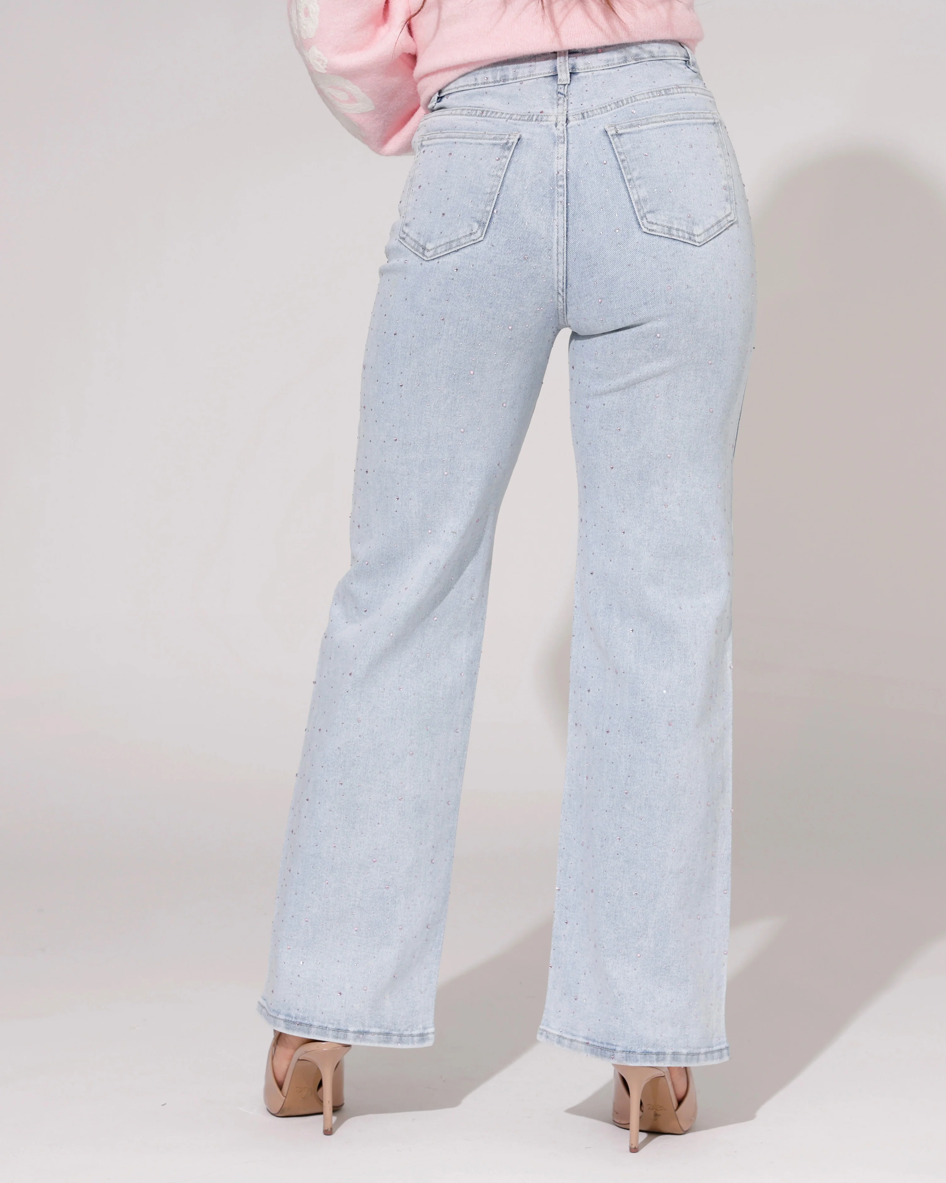 Hello Miss | Wide leg jeans Sharon Lichtblauw - Image 3