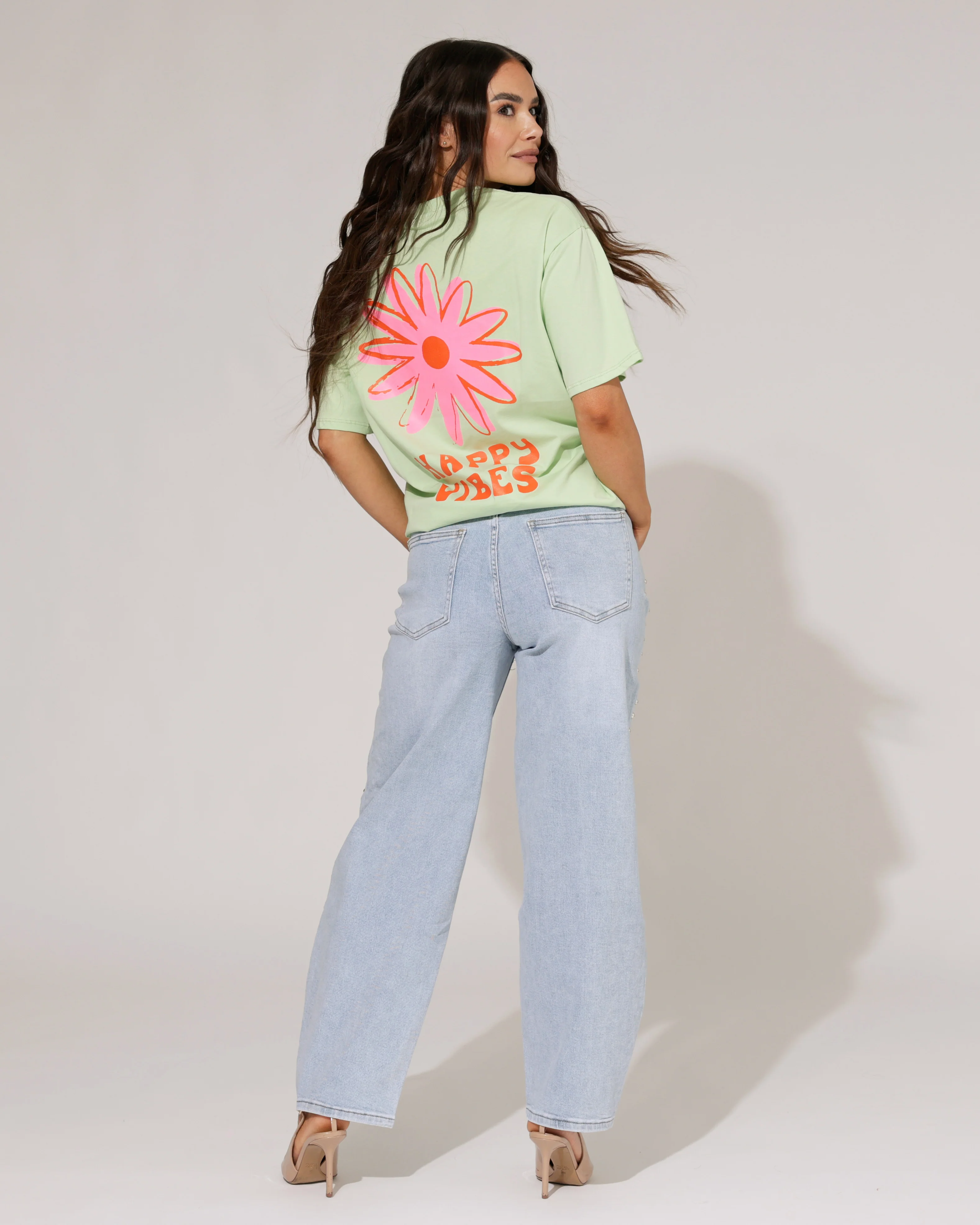 Laulia | Barrel jeans studs Yf Lichtblauw - Image 6