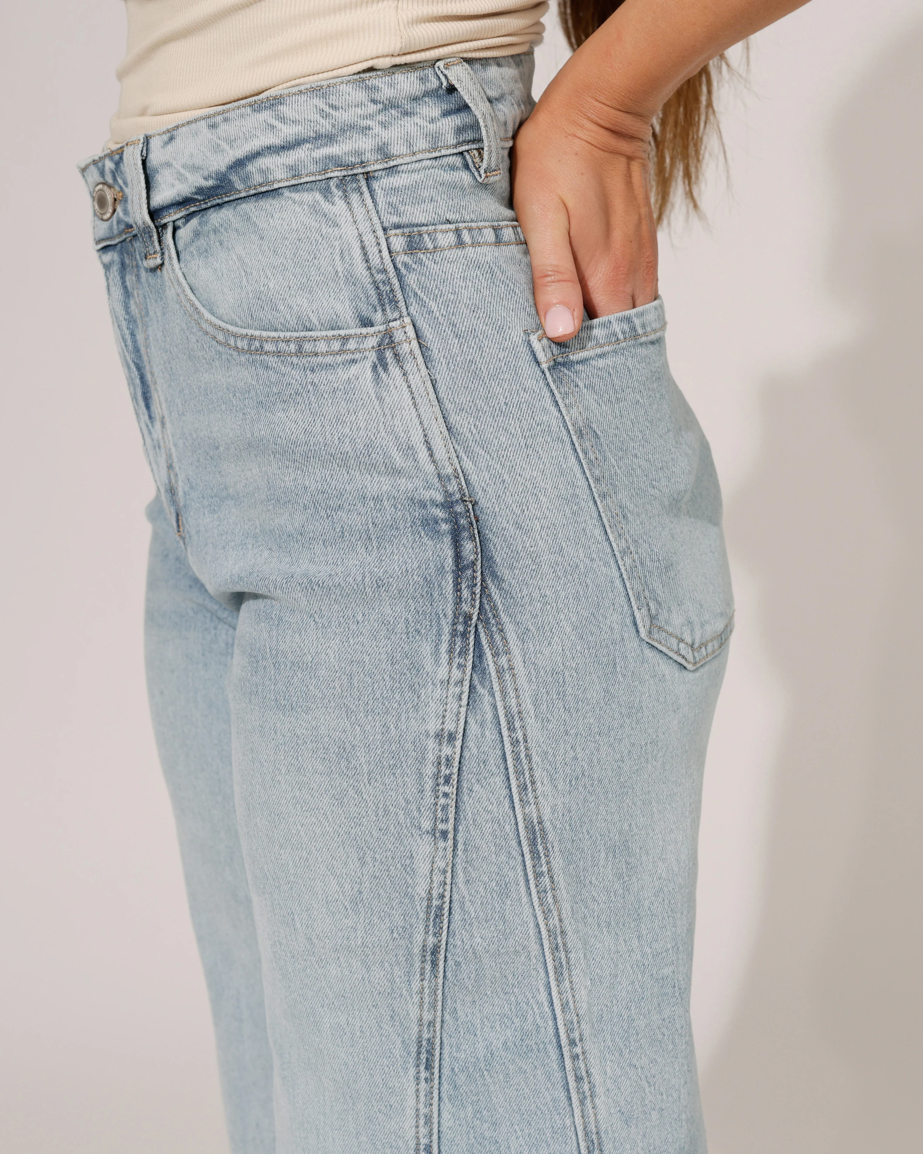Laulia | Wide leg jeans Dalila Blauw - Image 5