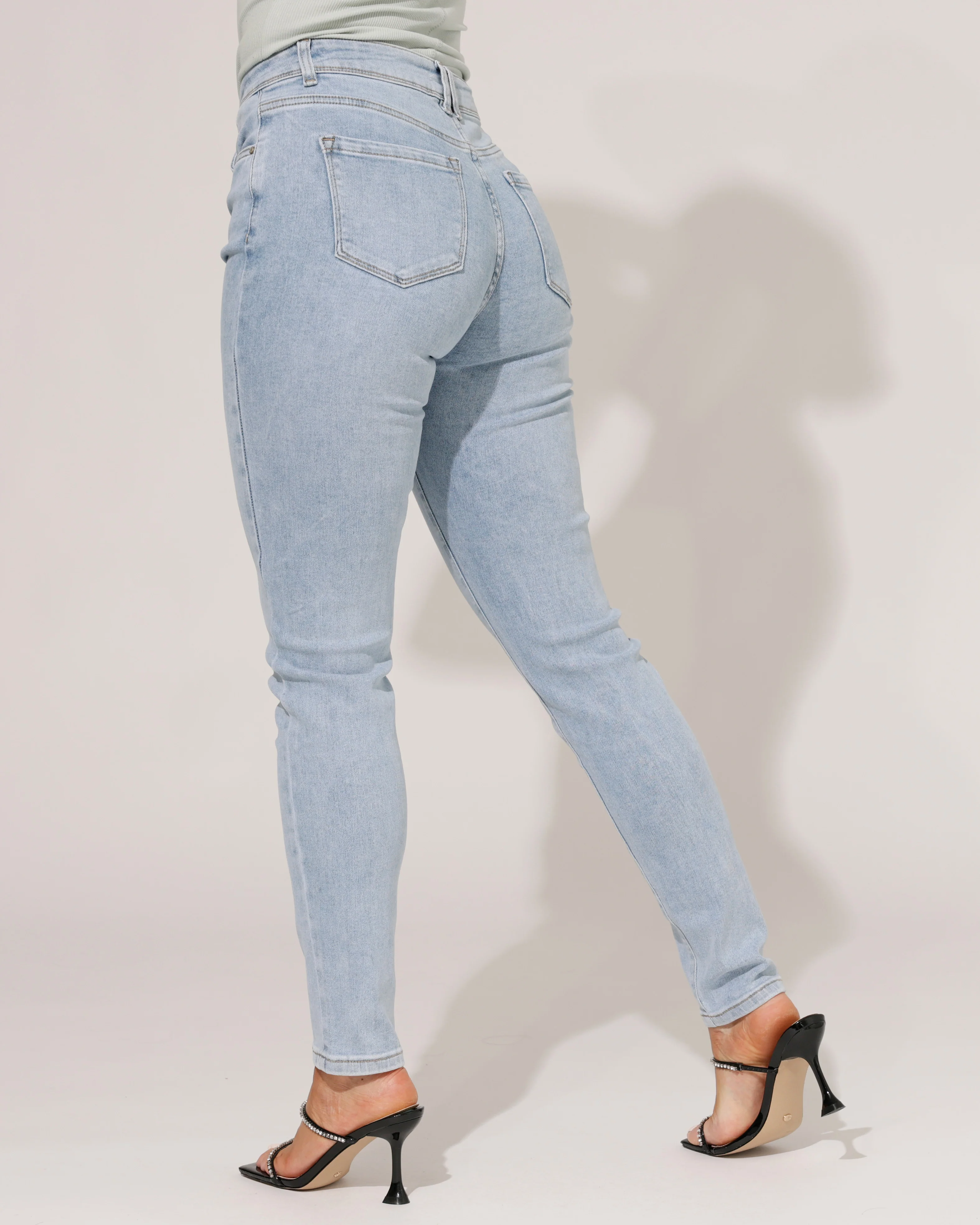 Norfy | Skinny jeans Lucy-1 Blauw - Image 2