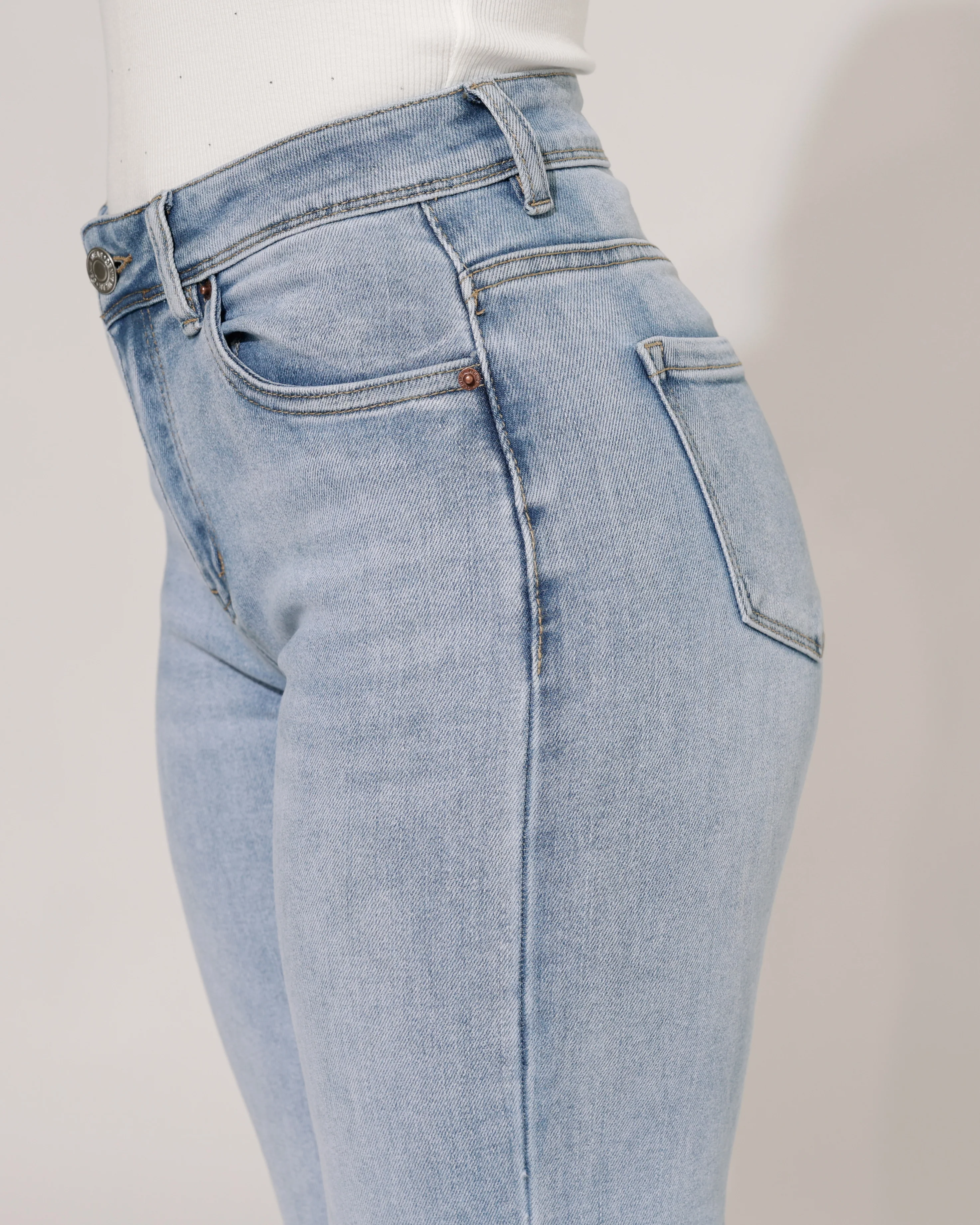 Norfy | Straight jeans Yill-1 Blauw - Image 3