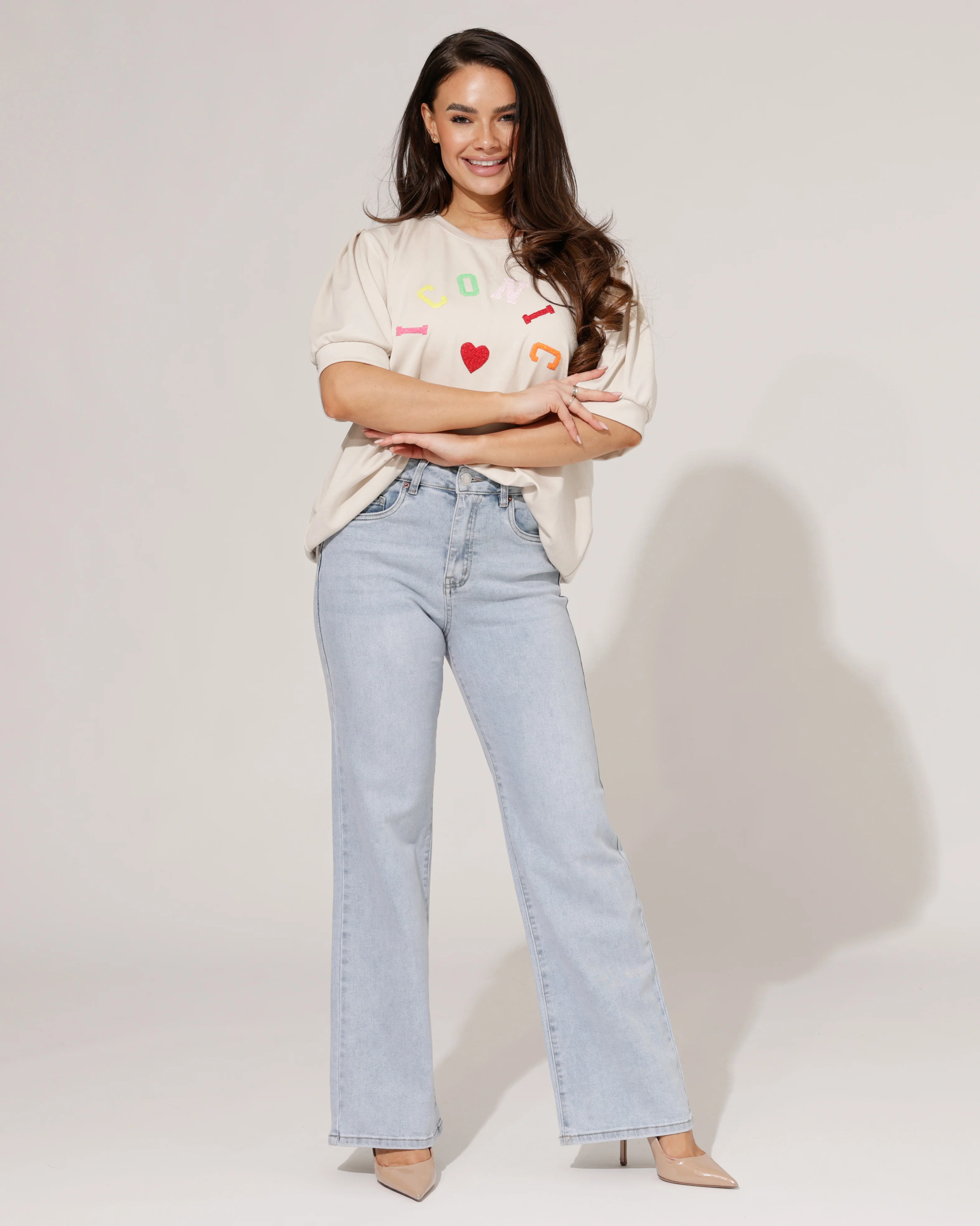 Norfy | Straight jeans Yill-1 Blauw - Image 6