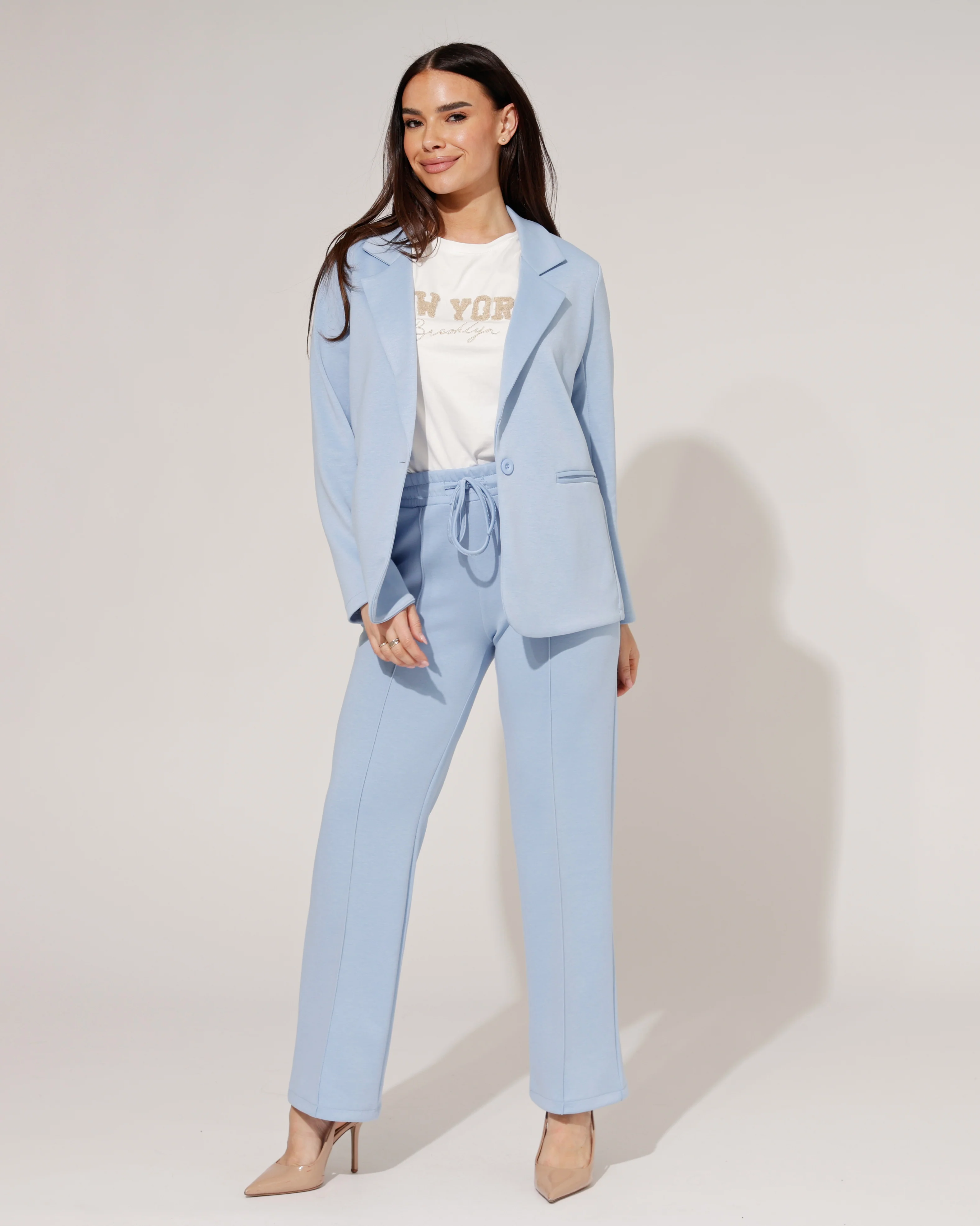 Rechte broek Marlot Lichtblauw - Image 3