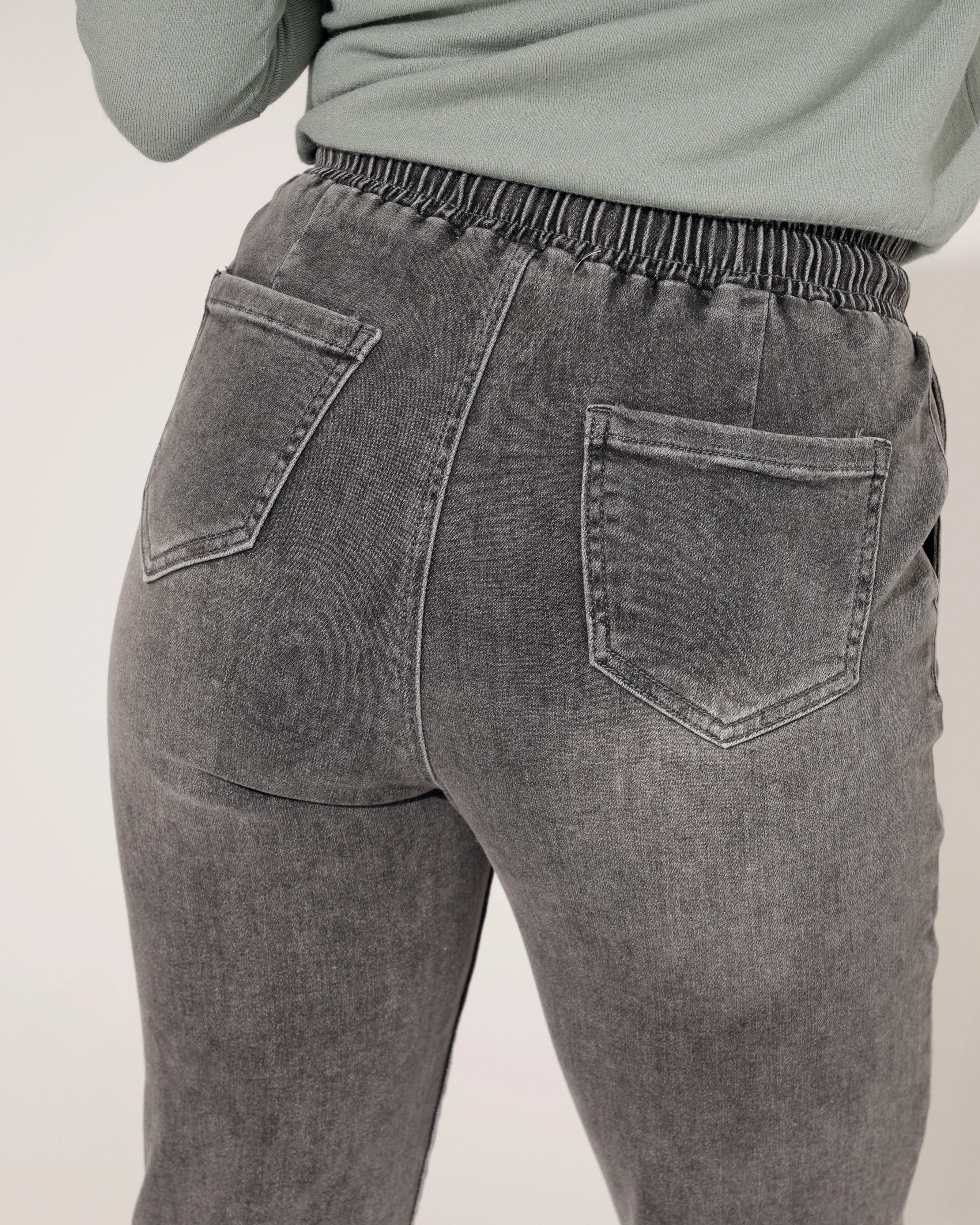 Redseventy | Mom jeans Mikky-11 Donkergrijs - Image 4