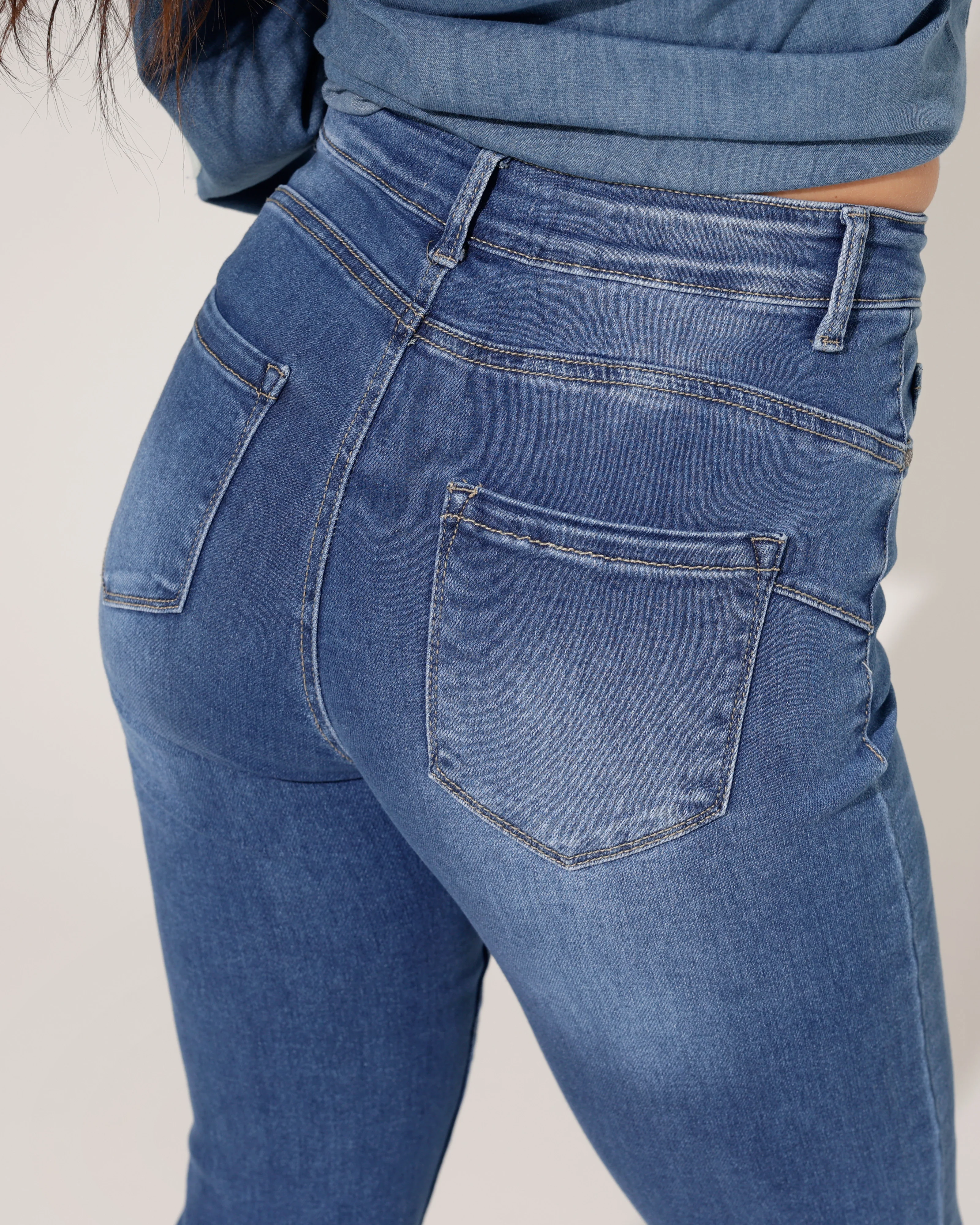 Redseventy | Mom jeans Pris-14 Blauw - Image 5