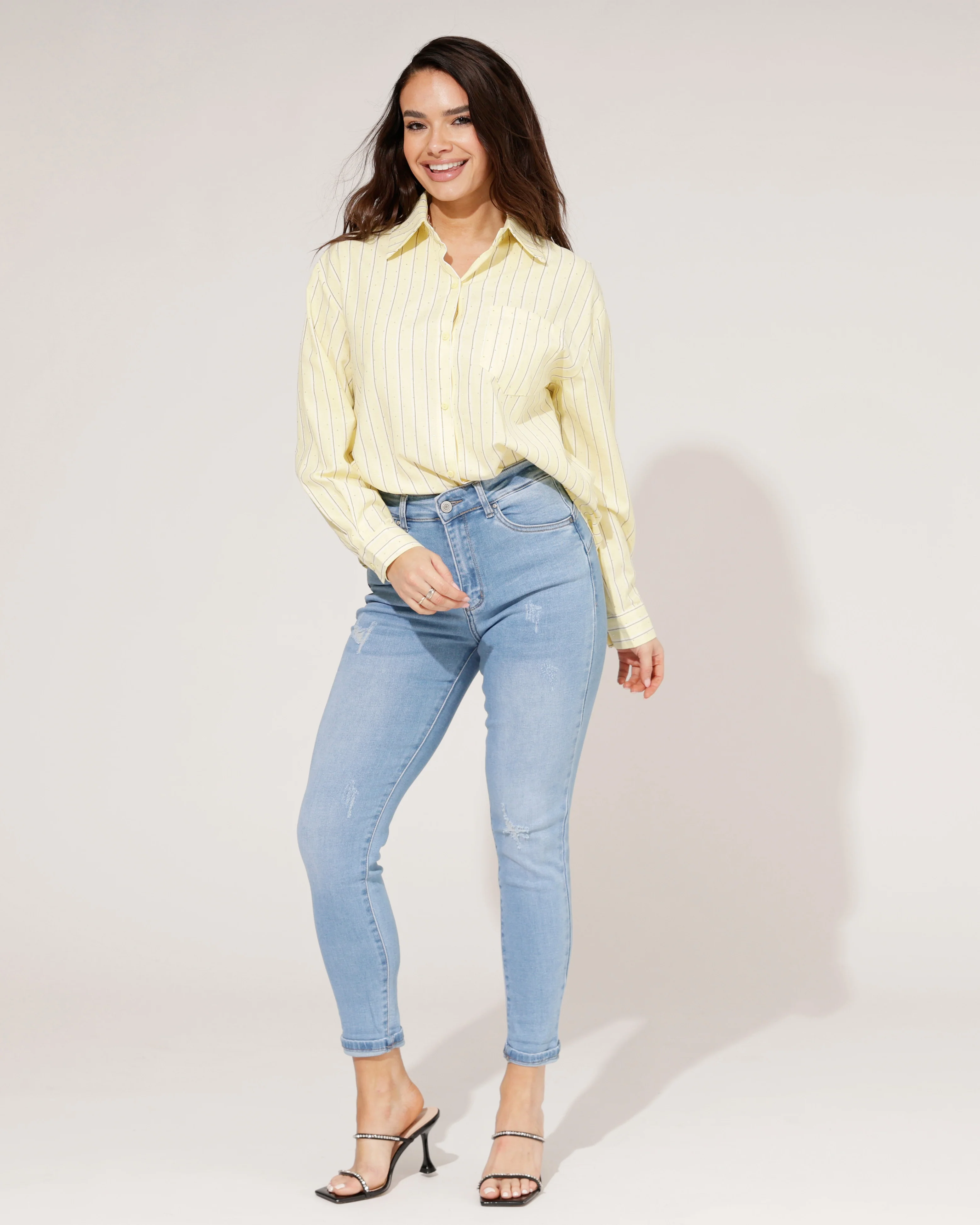 Redseventy | Skinny jeans Debbie Blauw - Image 3