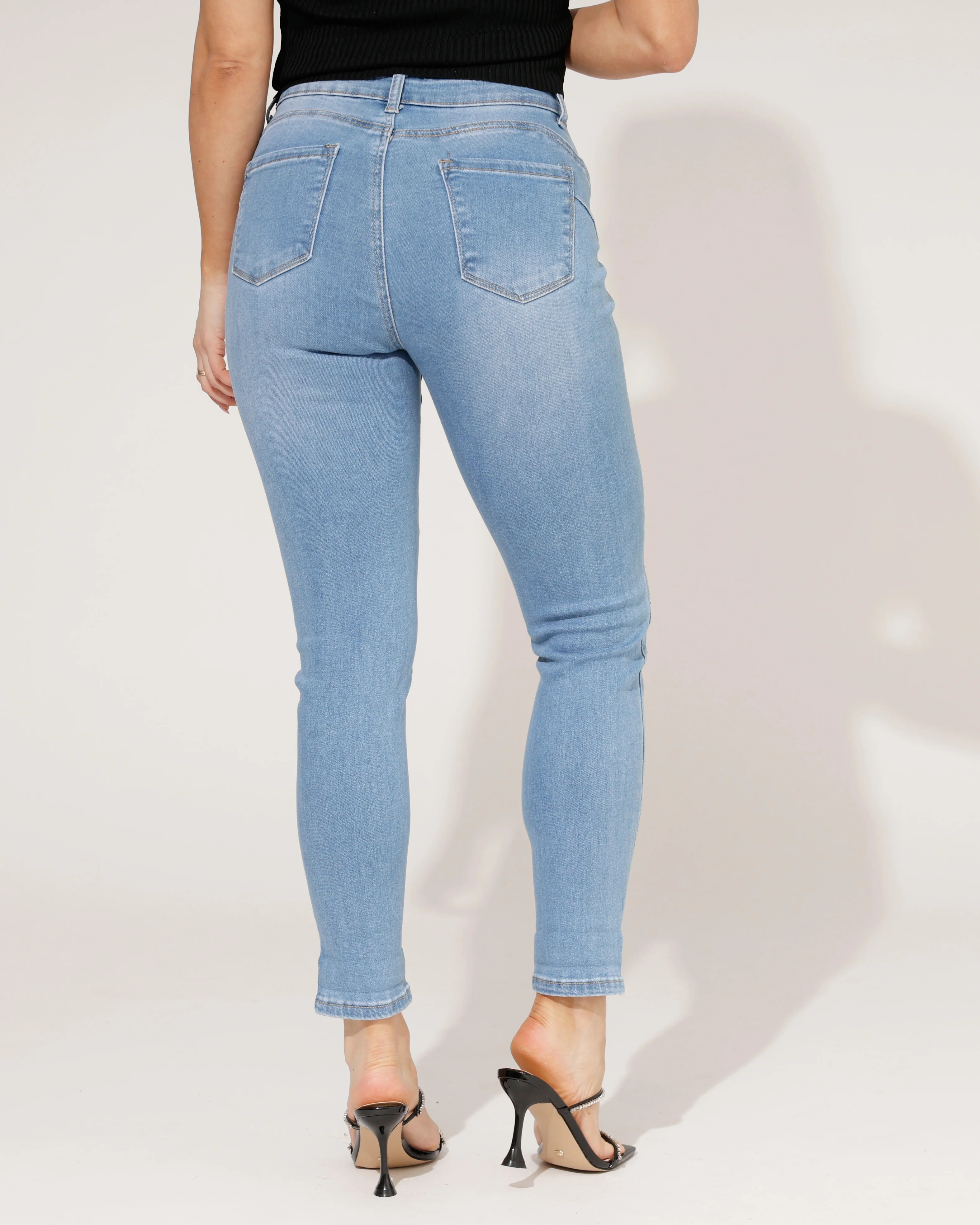 Redseventy | Skinny jeans Lela-16 Blauw - Image 3