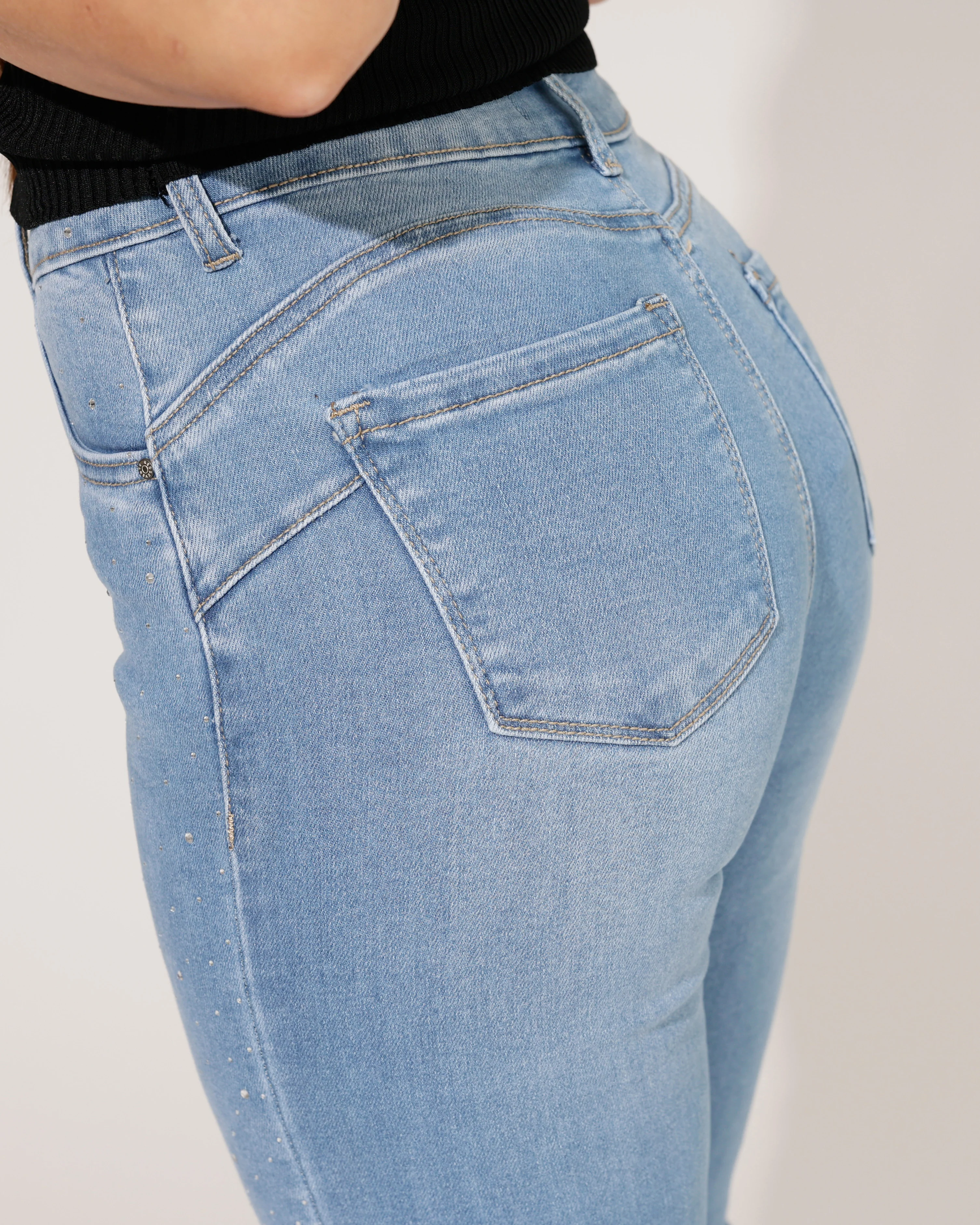 Redseventy | Skinny jeans Lela-16 Blauw - Image 4