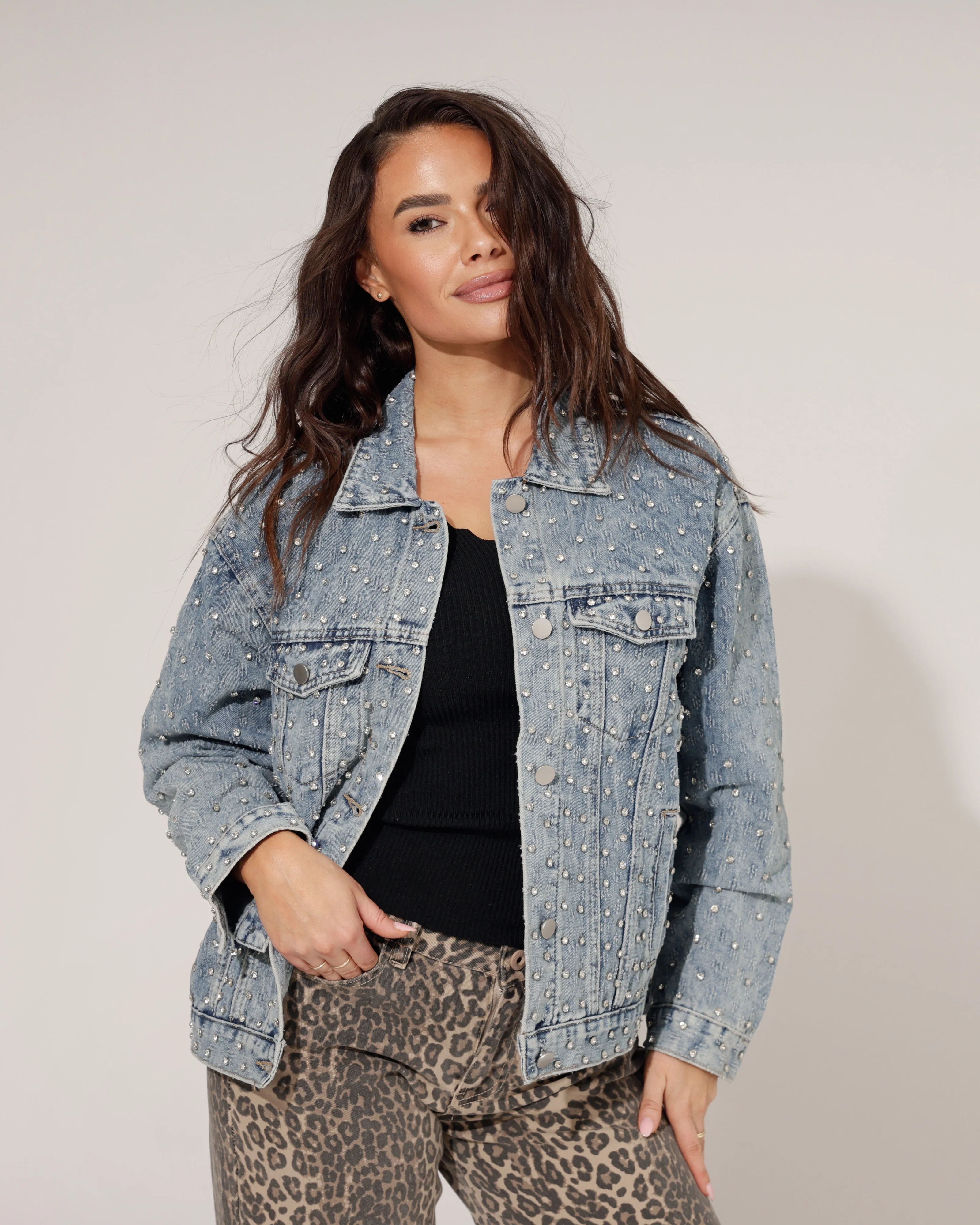 Spijkerjacket Nena Blauw
