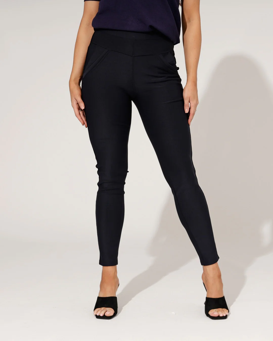 Stretch broek Tess Donkerblauw - Image 3