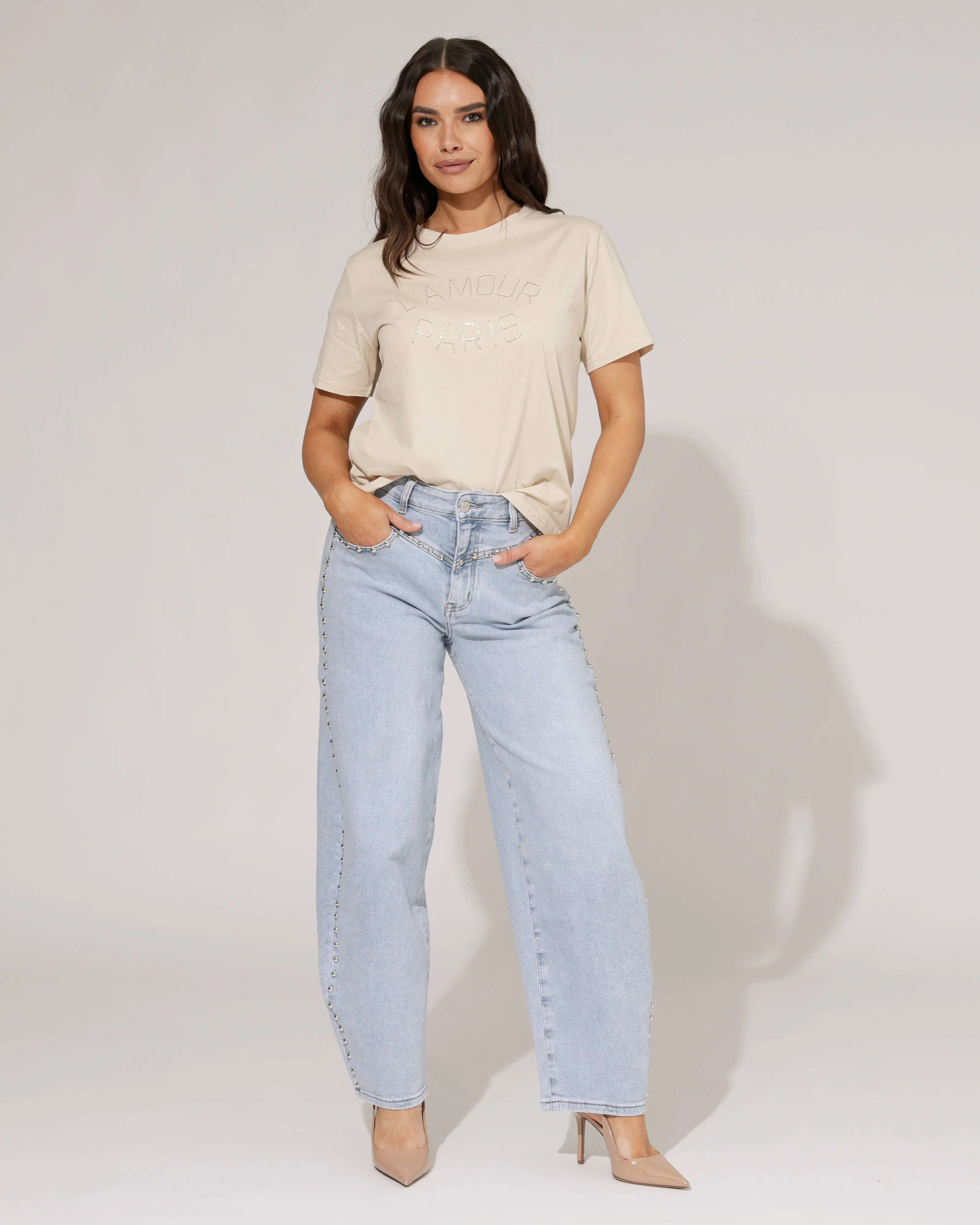 T-shirt Amour Paris Zand - Image 2