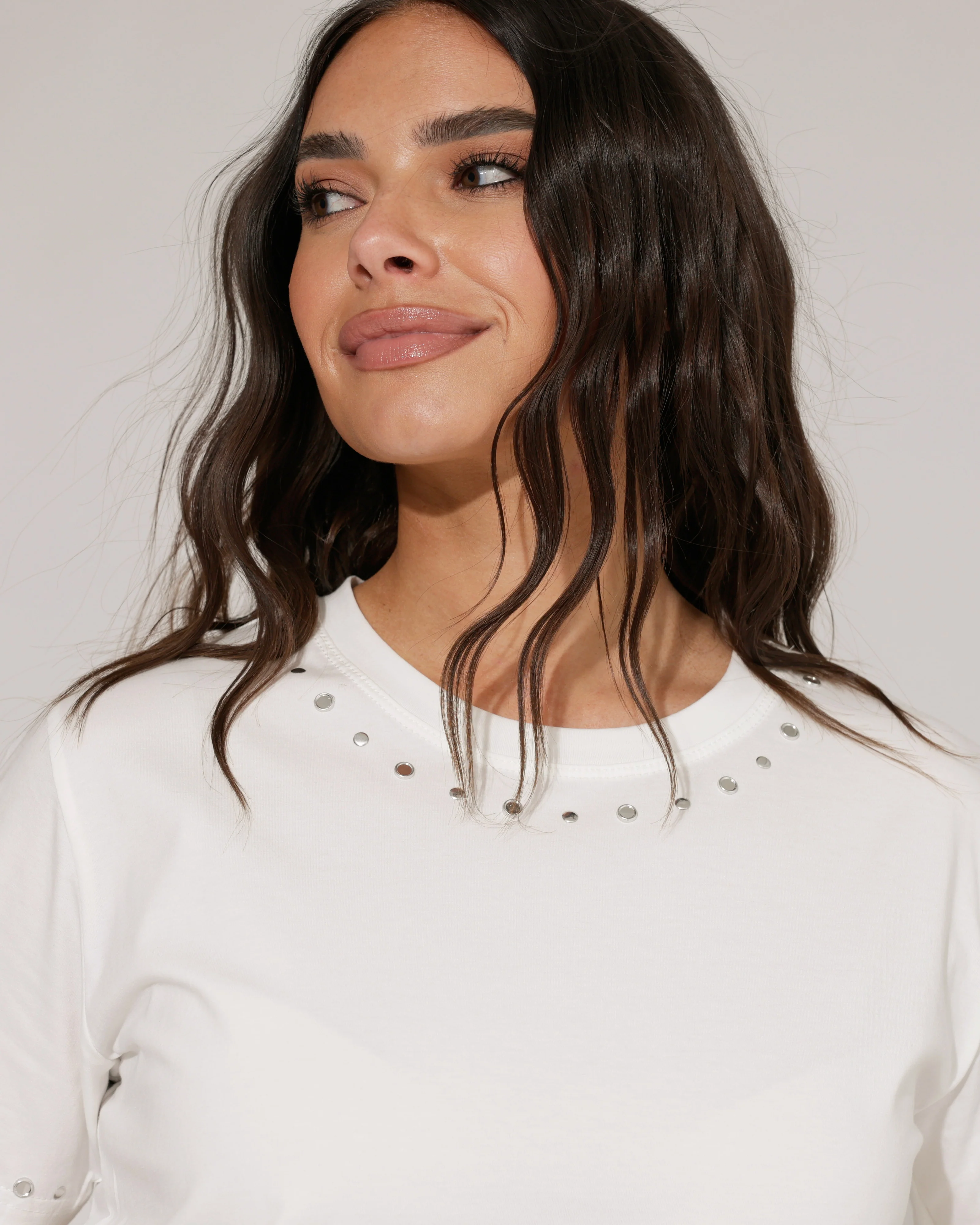 T-shirt Germaine Wit - Image 3