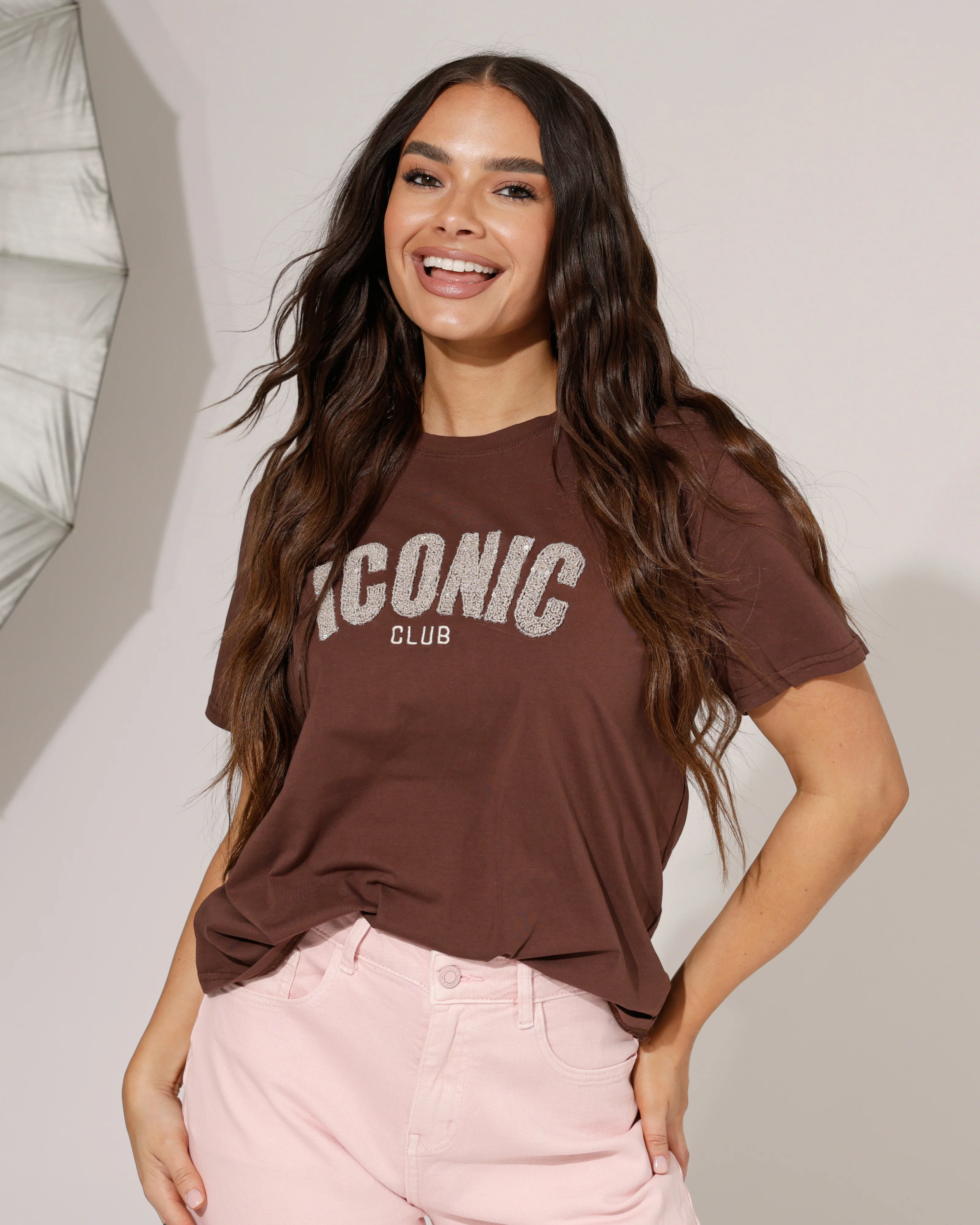 T-shirt shiney Iconic club Bruin