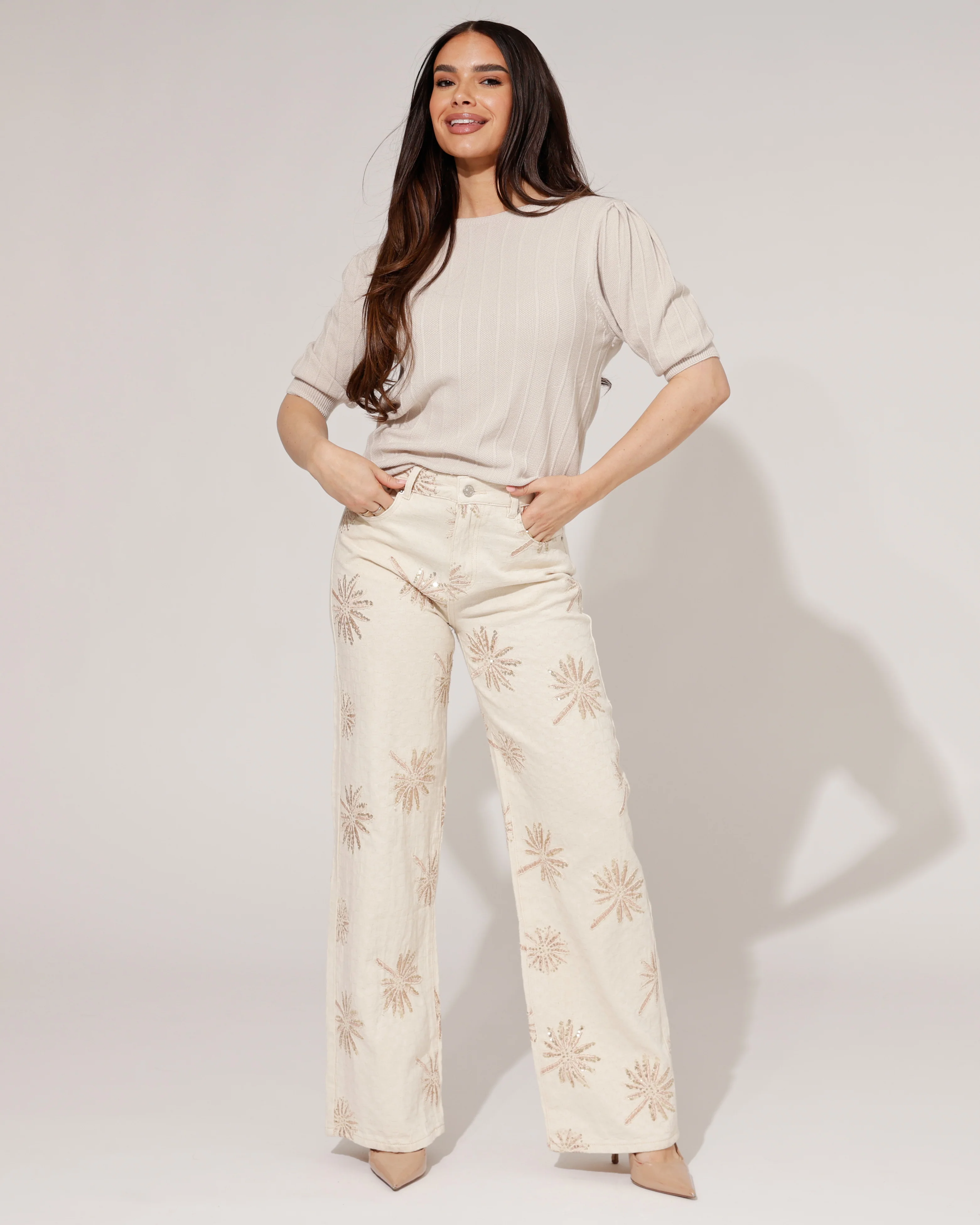 Top Evie Beige - Image 2