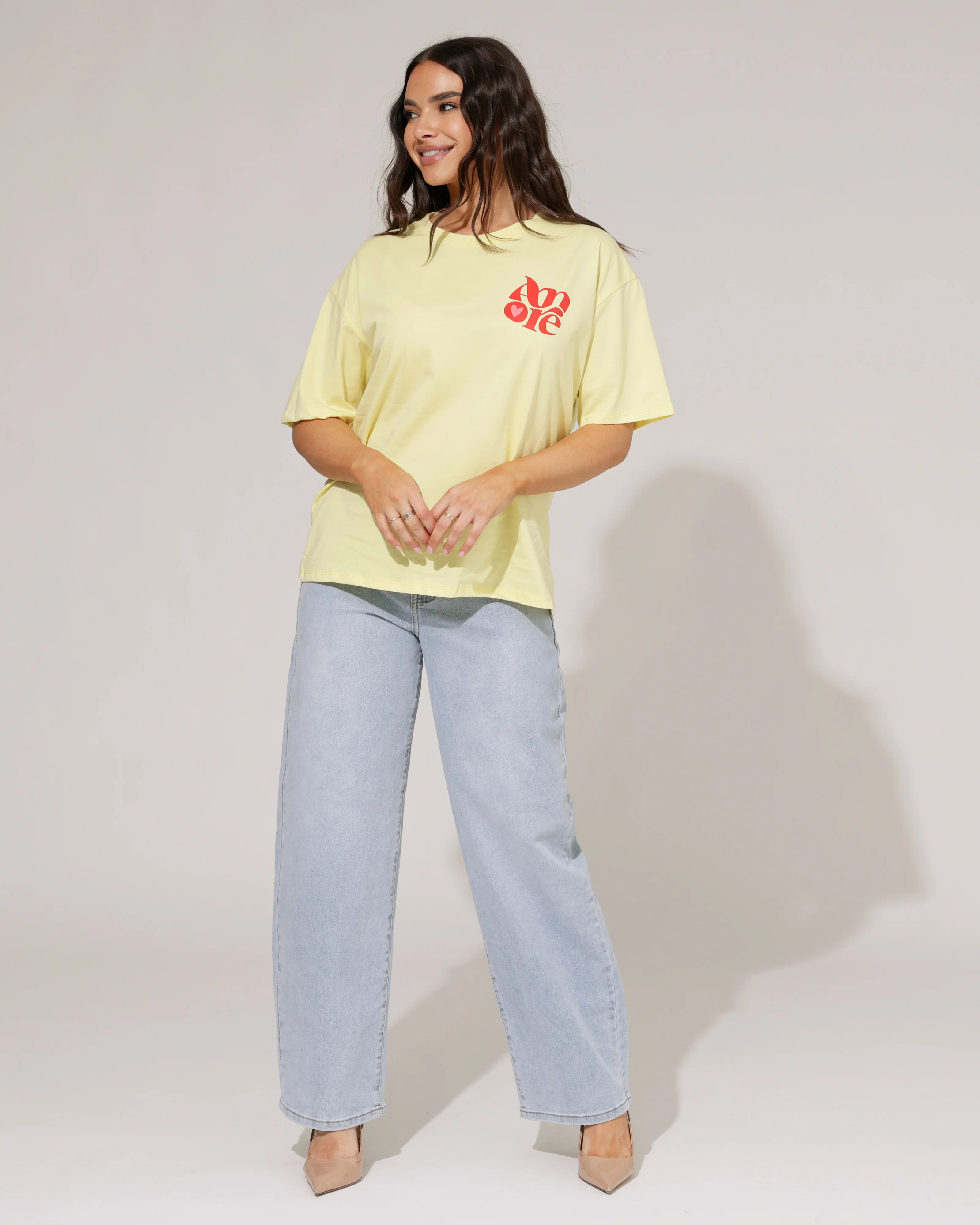 VS Miss | Barrel jeans strass omslag Liv Blauw - Image 6