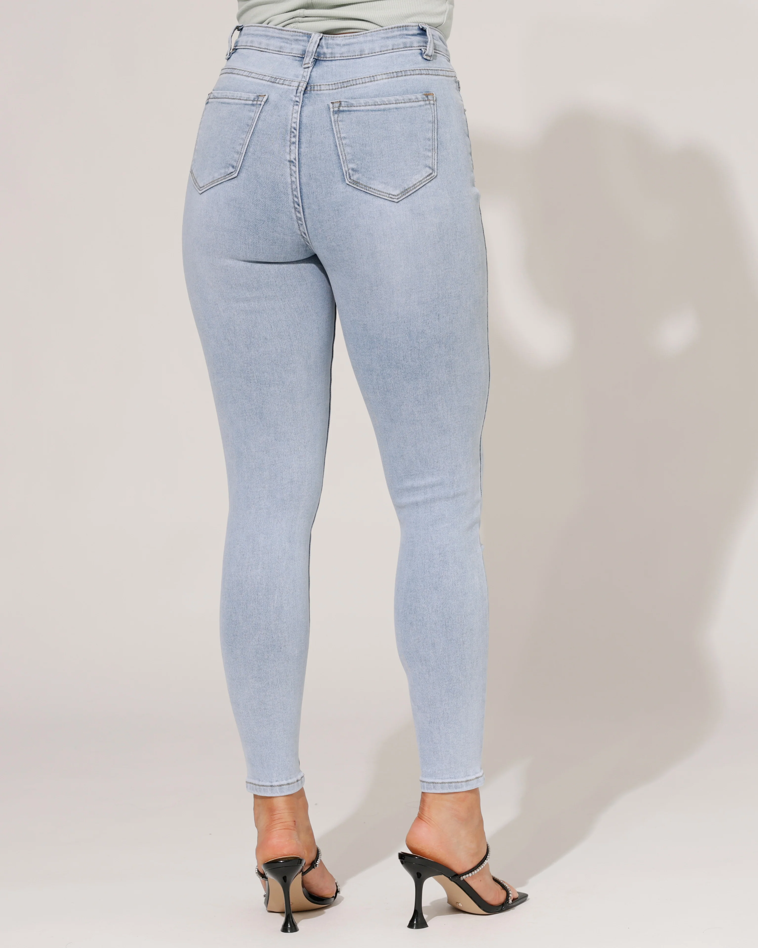 VS Miss | Skinny jeans, high waist Zoe Lichtblauw - Image 3