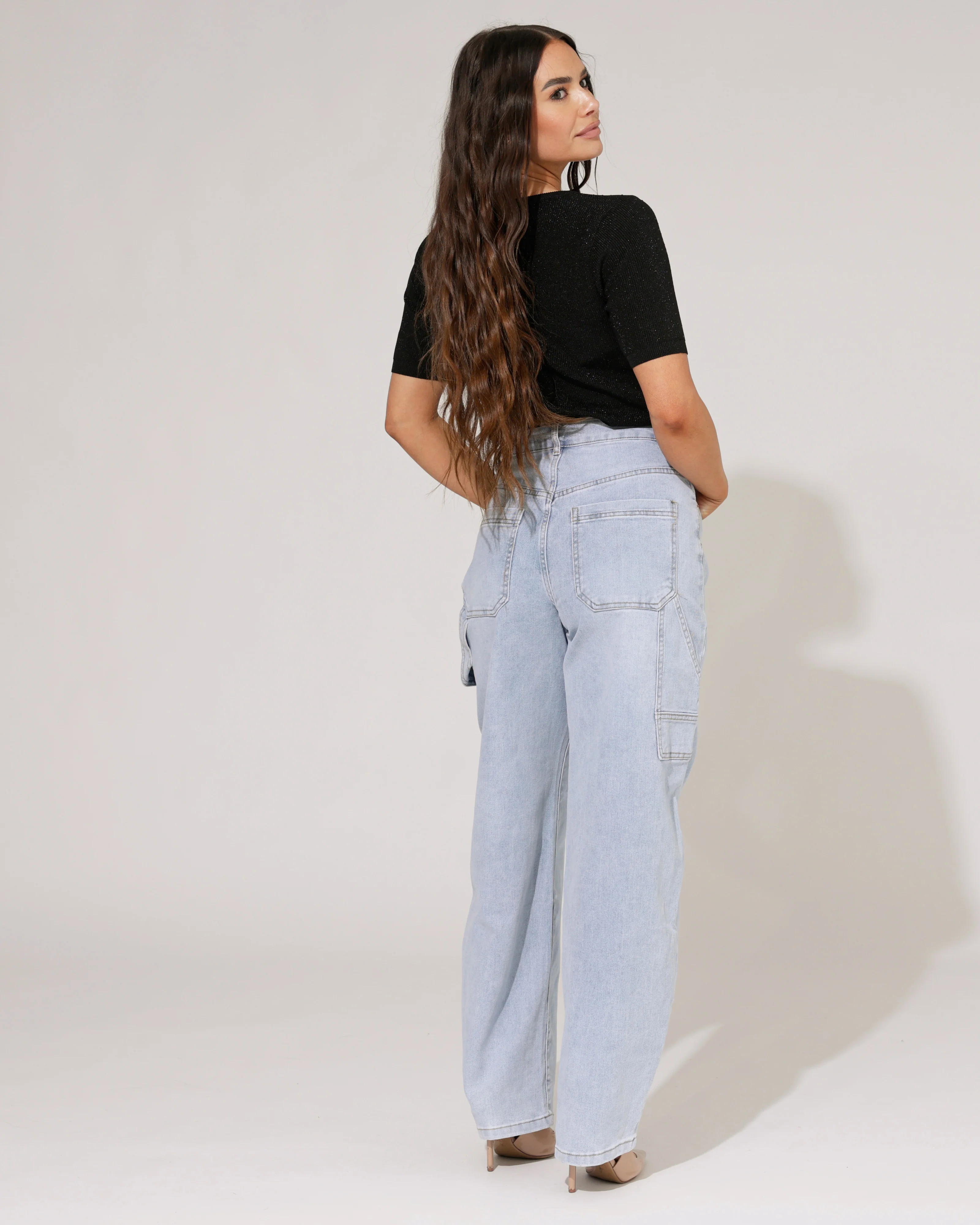 VS Miss | Wide barrel jeans Nila Blauw - Image 3
