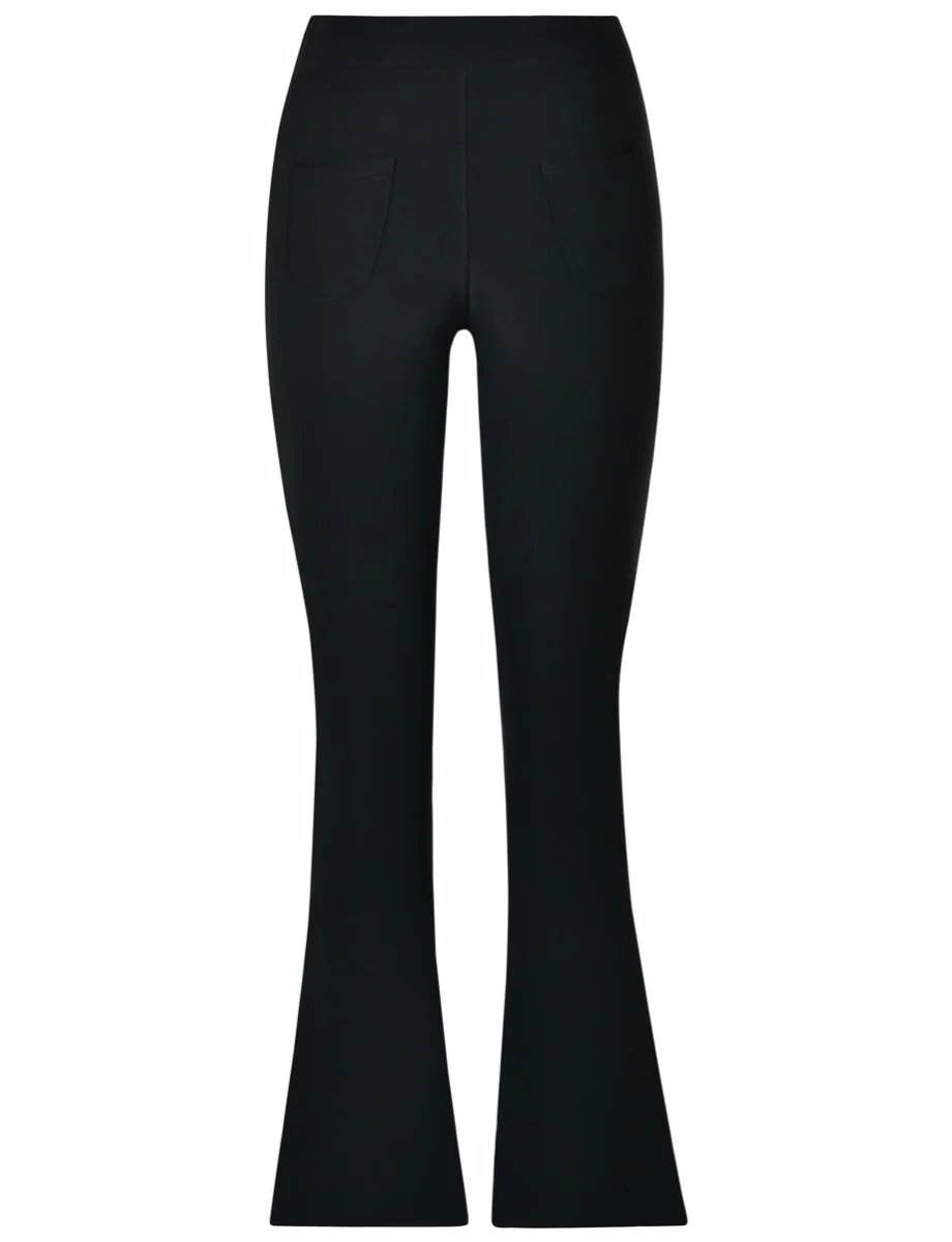 Yu & Me | Flared broek Lulu Zwart - Image 7