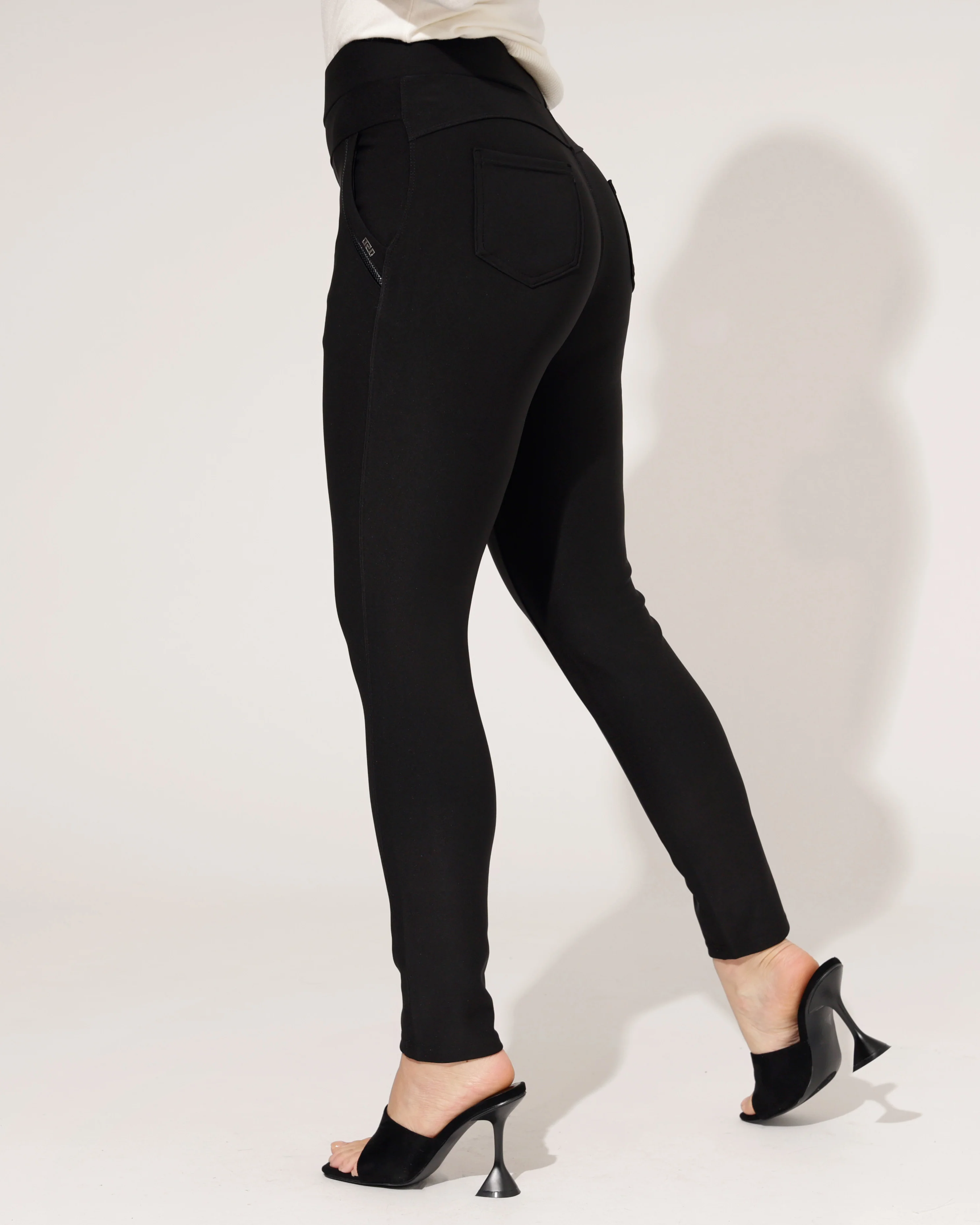Yu & Me | Stretch broek Livia Zwart - Image 3