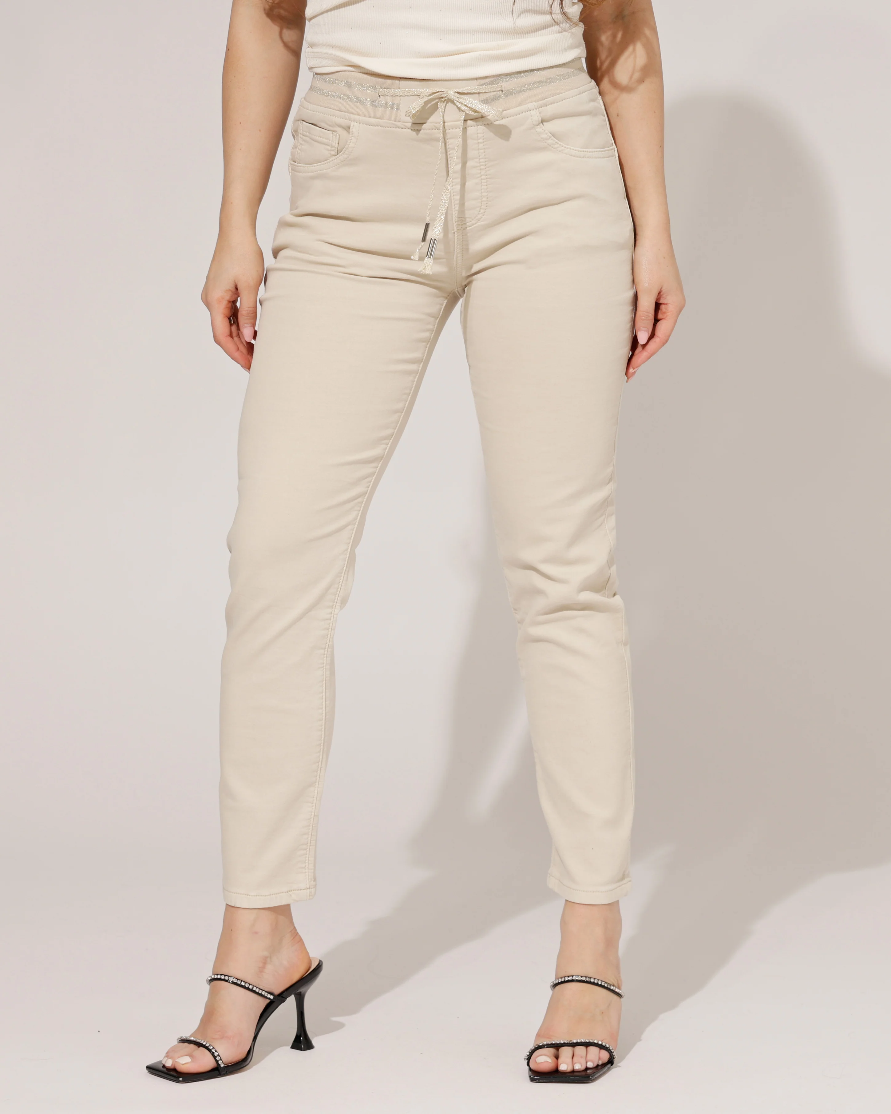 ZAC & ZOE | Jog jeans Ivy-B Beige