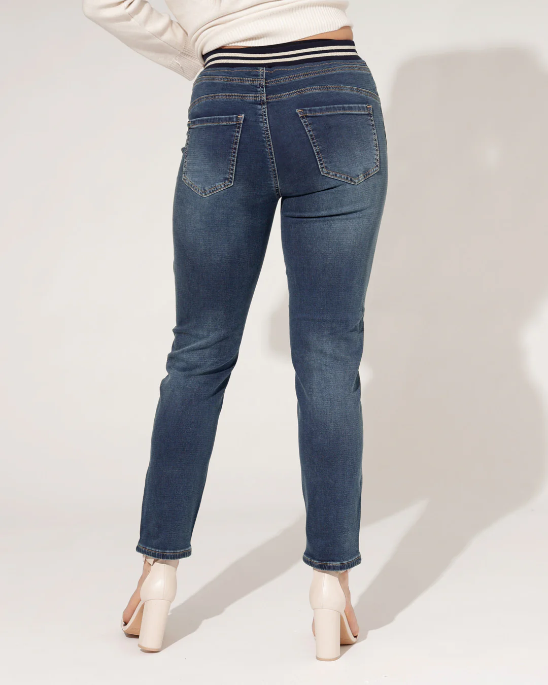 ZAC & ZOE | Jog Jeans Ivy-NA Donkerblauw - Image 3
