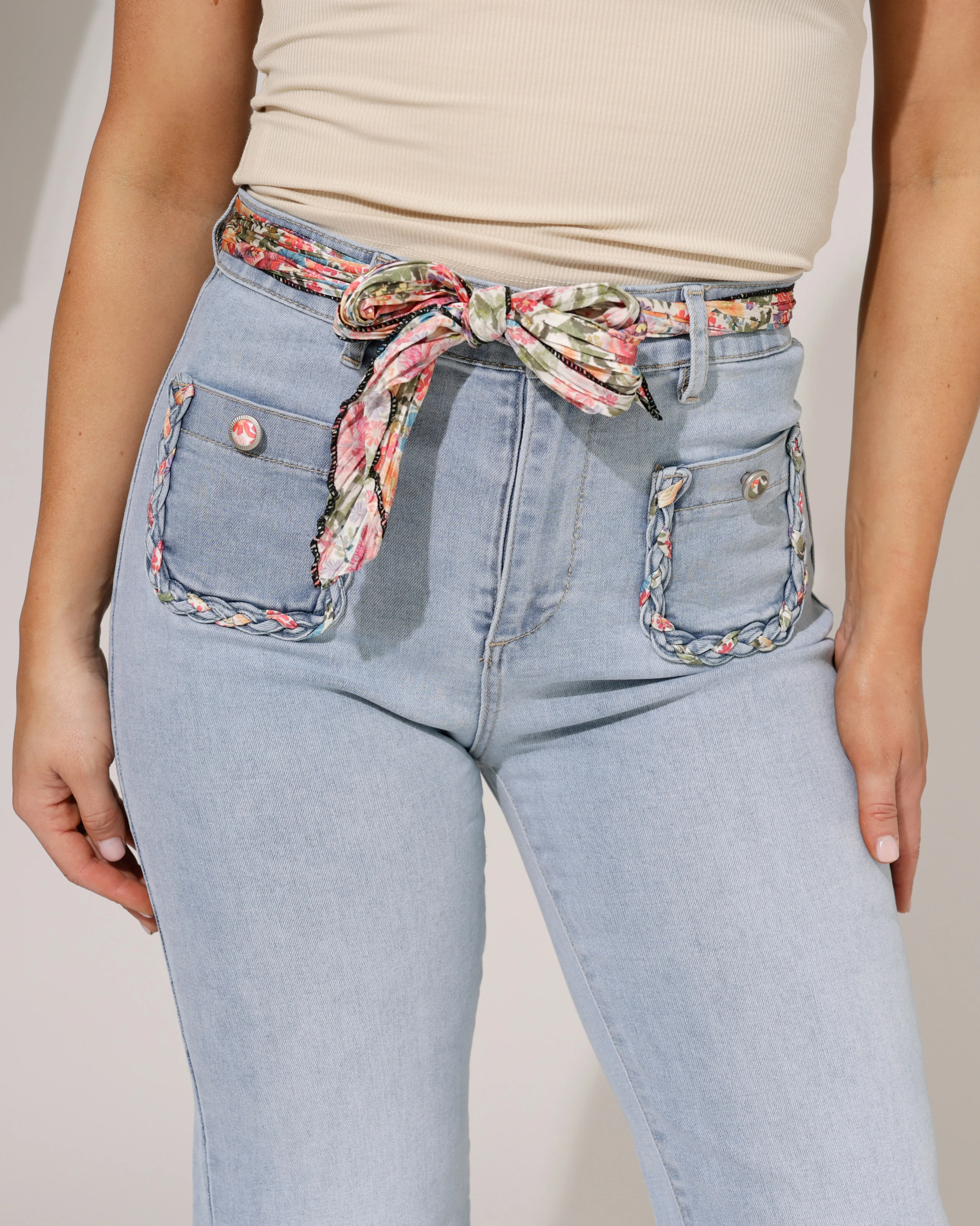 ZAC & ZOE | Wide leg jeans Mindey-N Lichtblauw - Image 2
